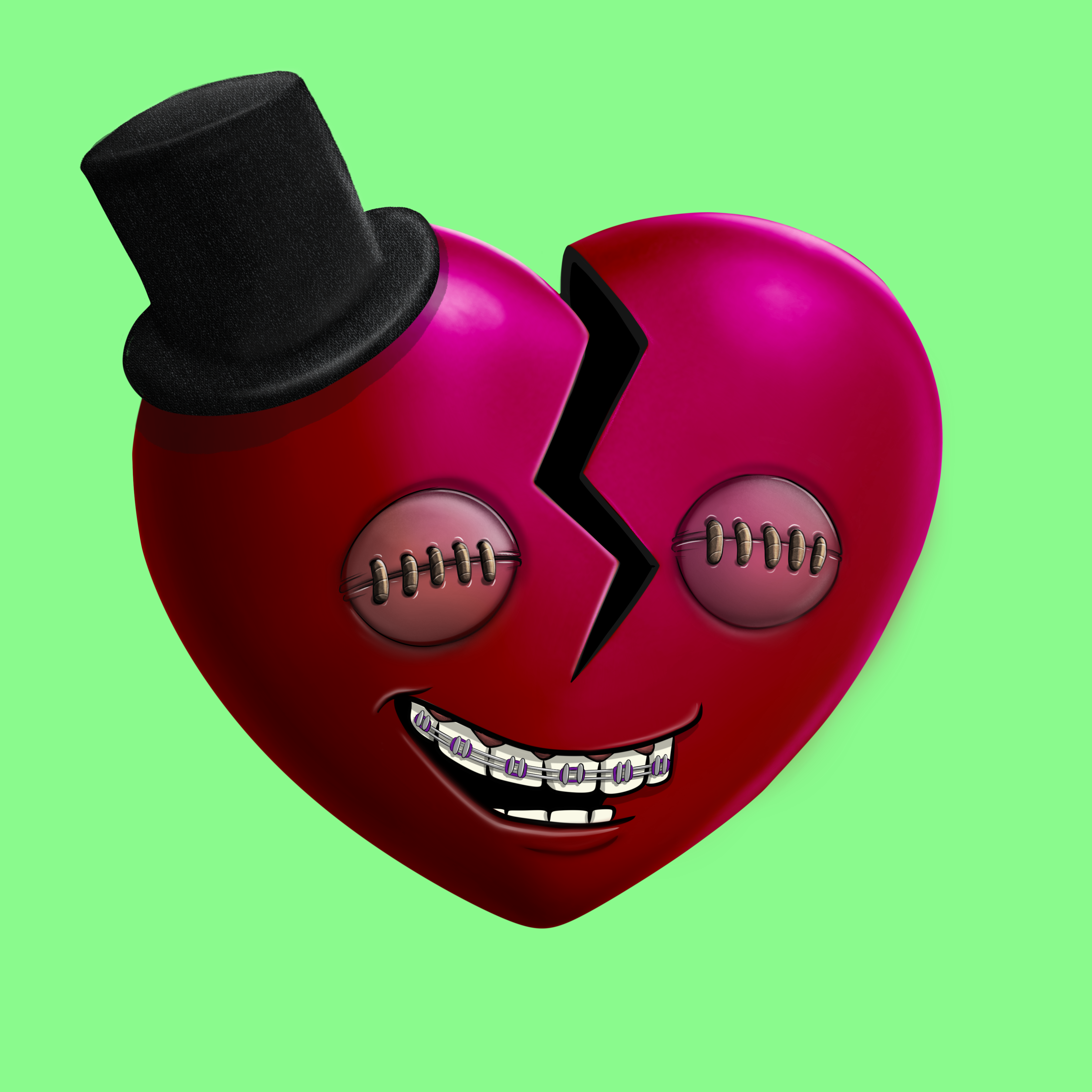 Broken Hearts Club #309 NFT on Algorand