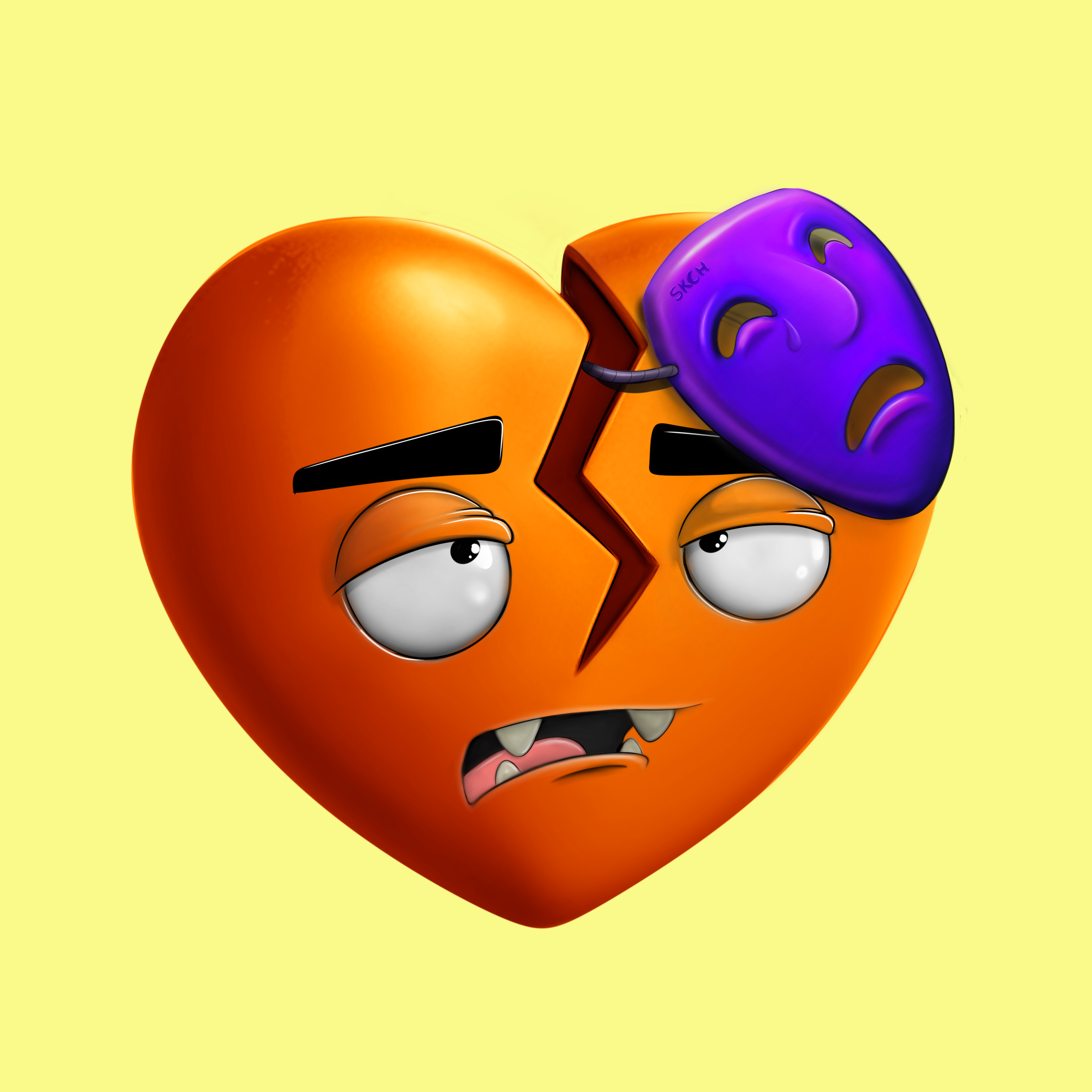 Broken Hearts Club #316 NFT on Algorand