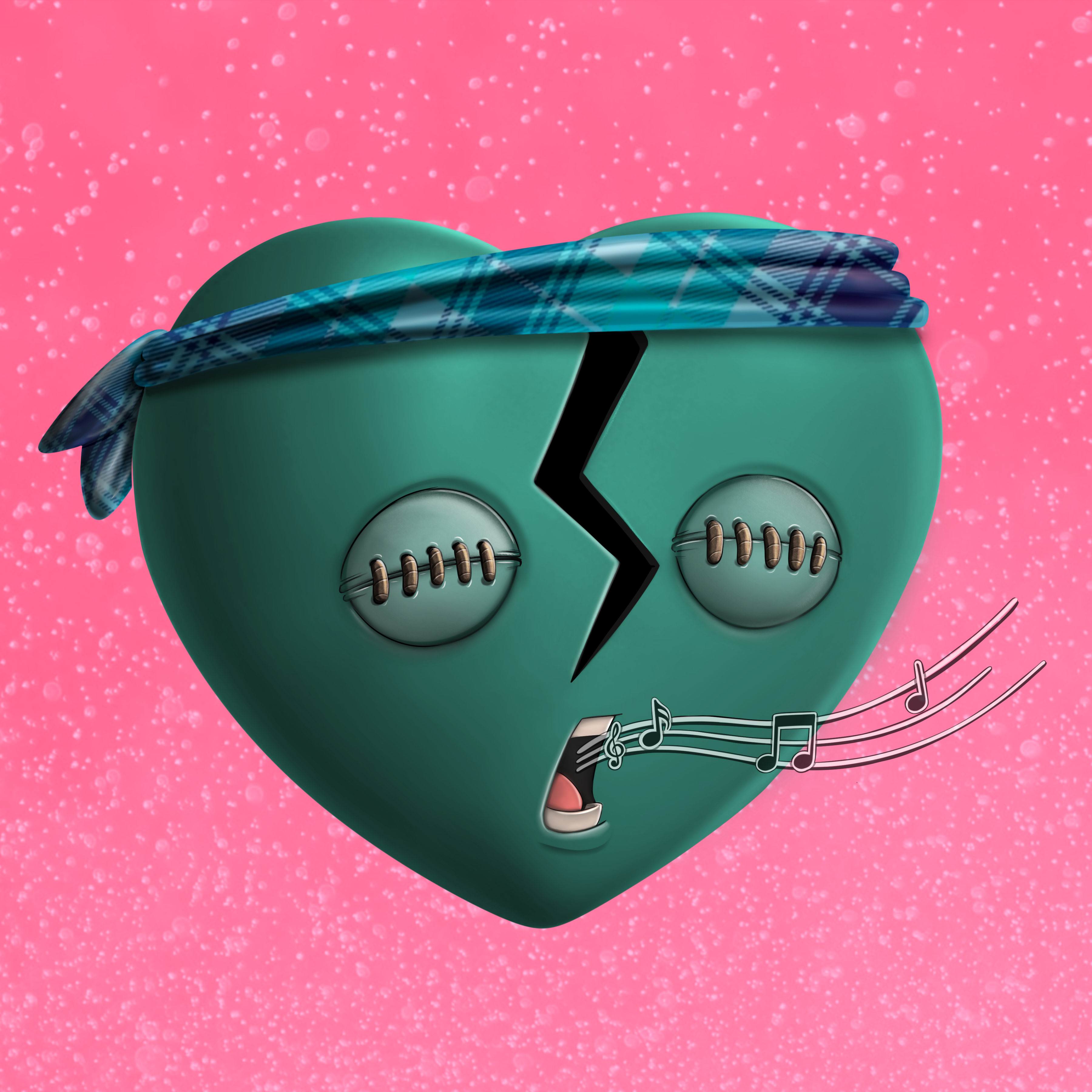Broken Hearts Club #322 NFT on Algorand
