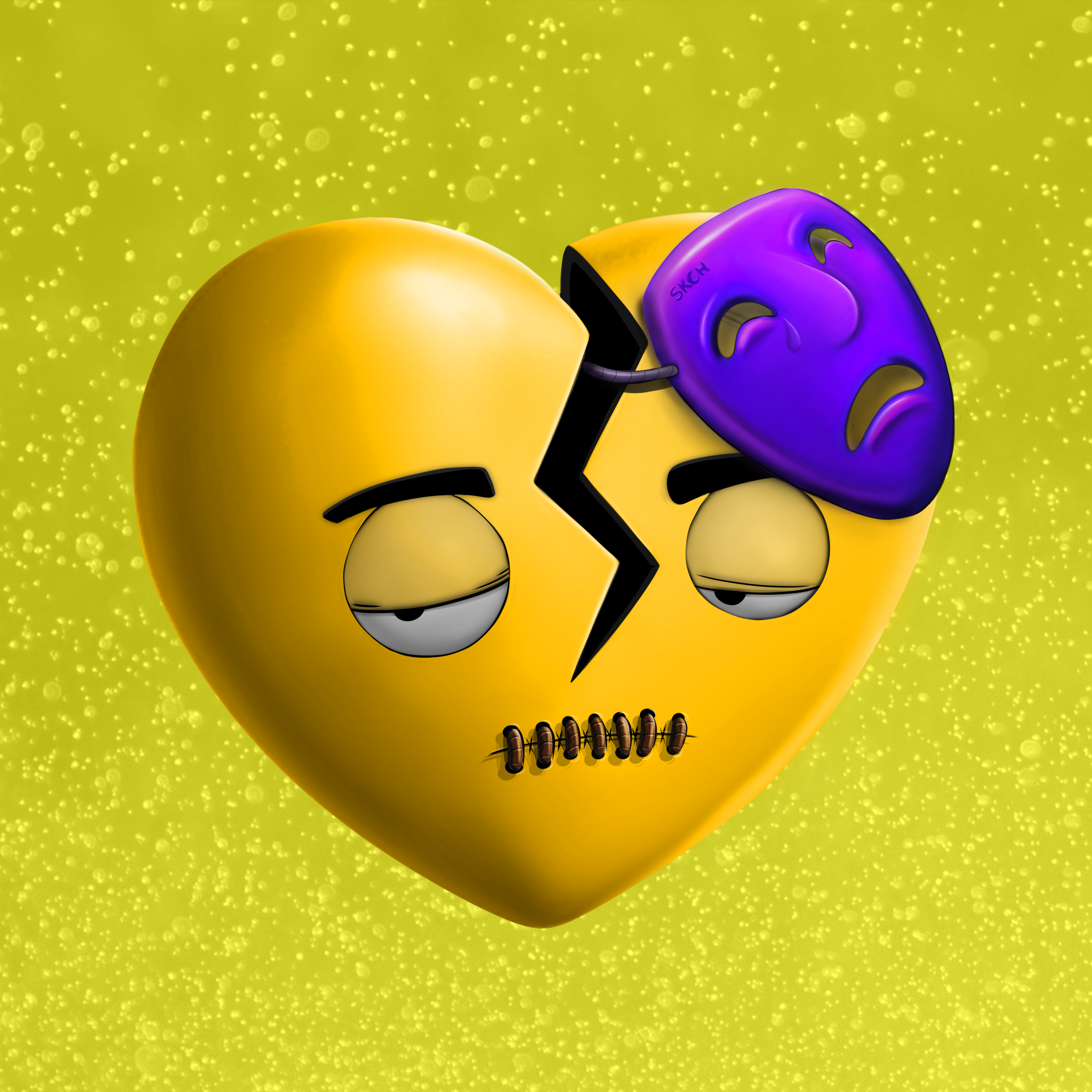 Broken Hearts Club #326 NFT on Algorand