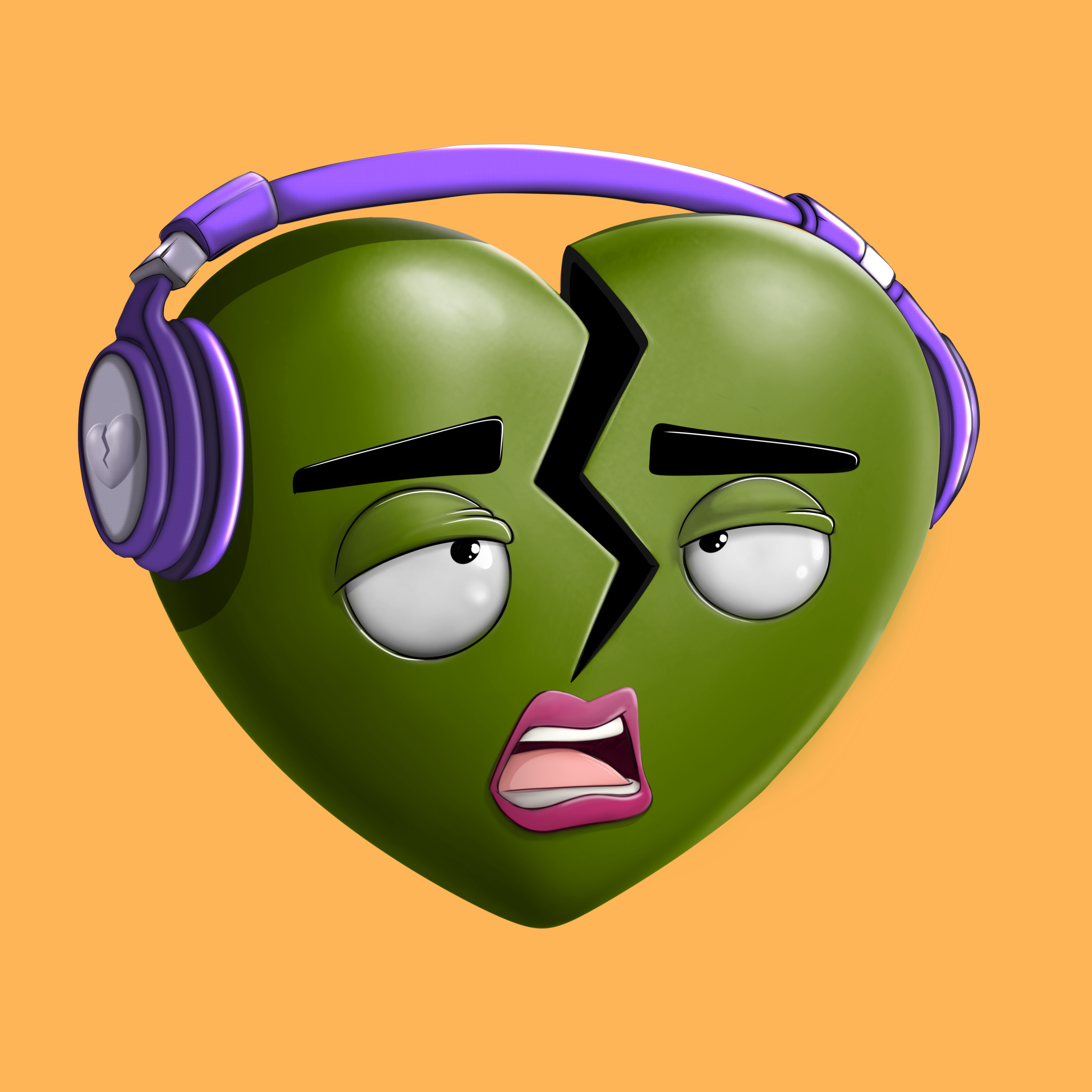 Broken Hearts Club #353 NFT on Algorand