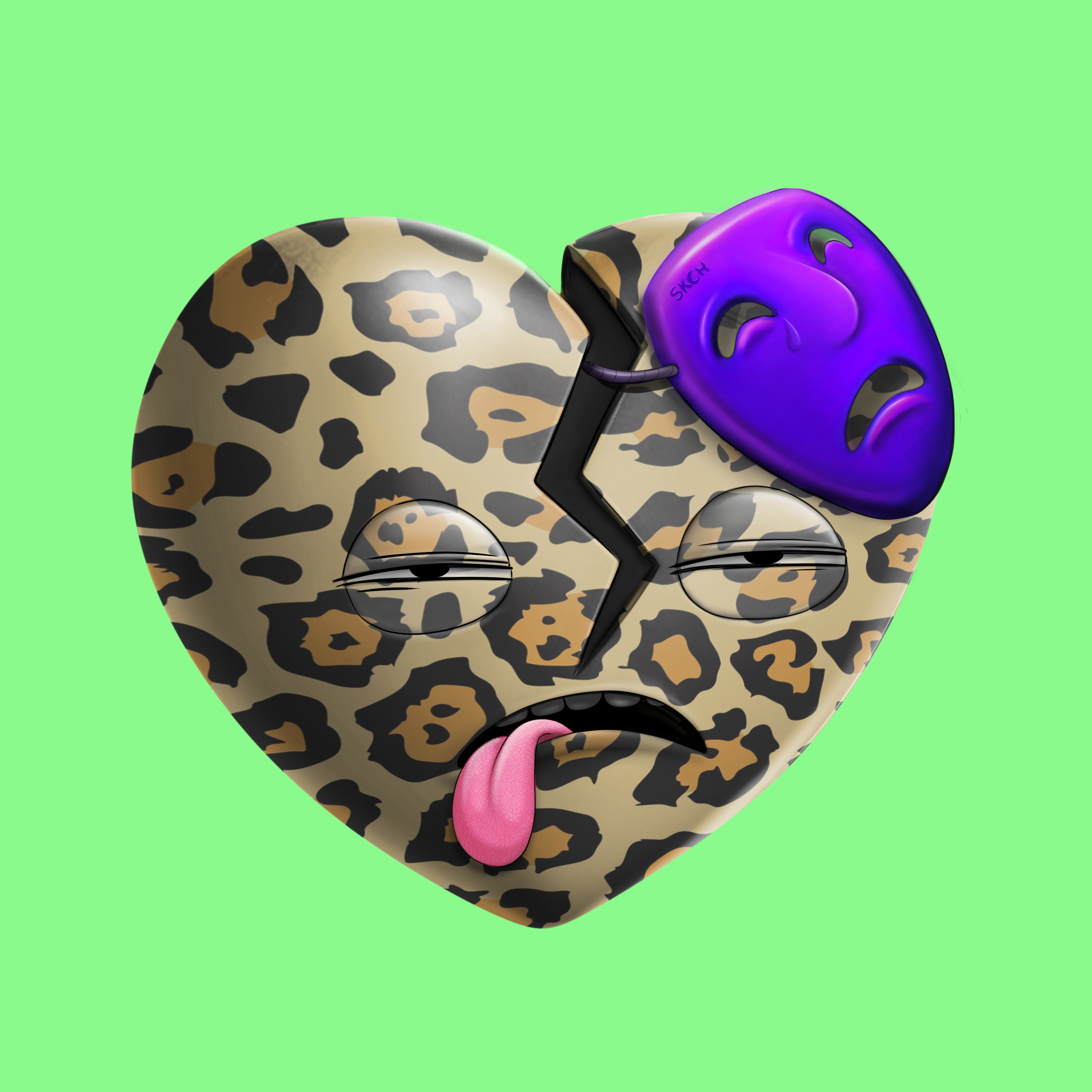 Broken Hearts Club #355 NFT on Algorand