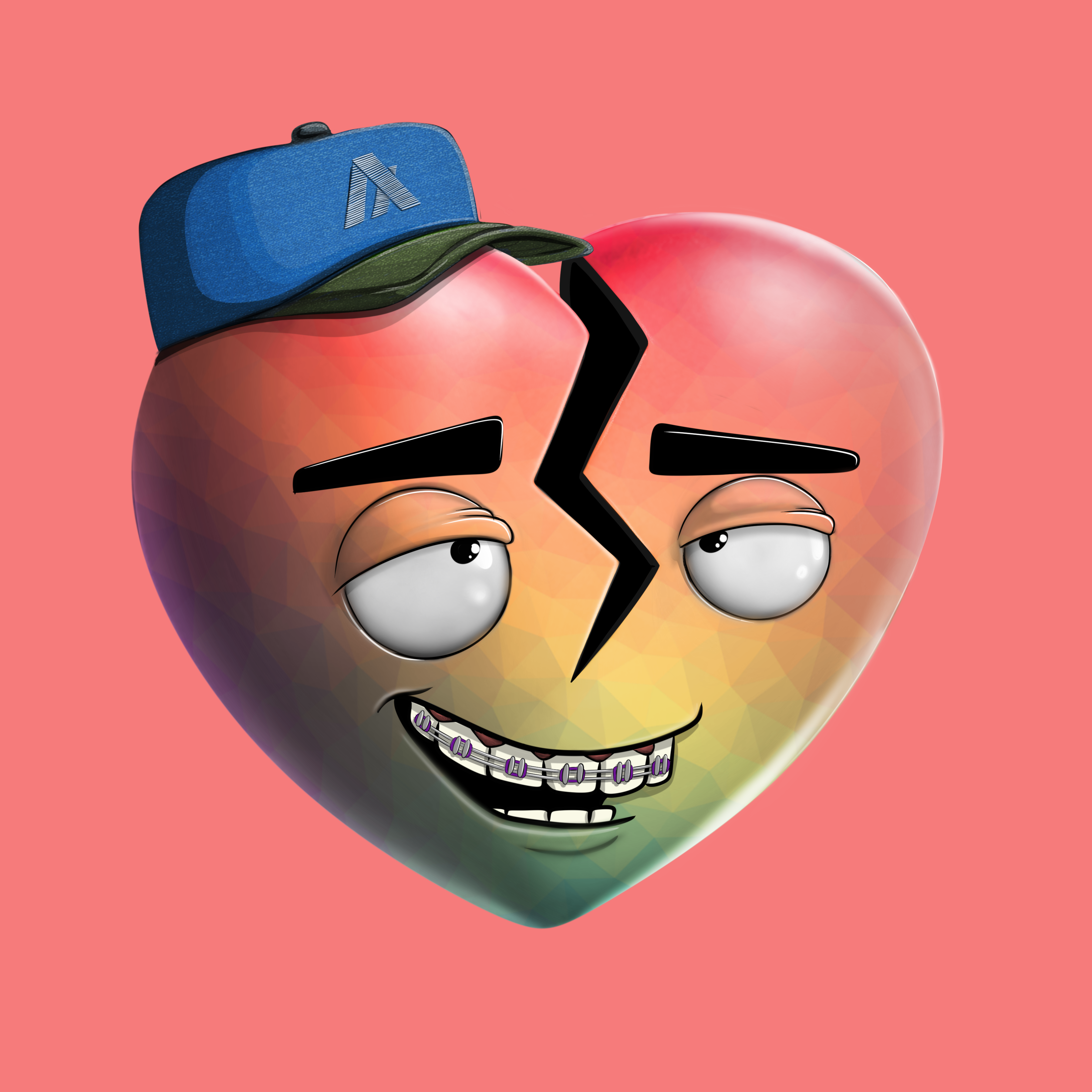 Broken Hearts Club #36 NFT on Algorand