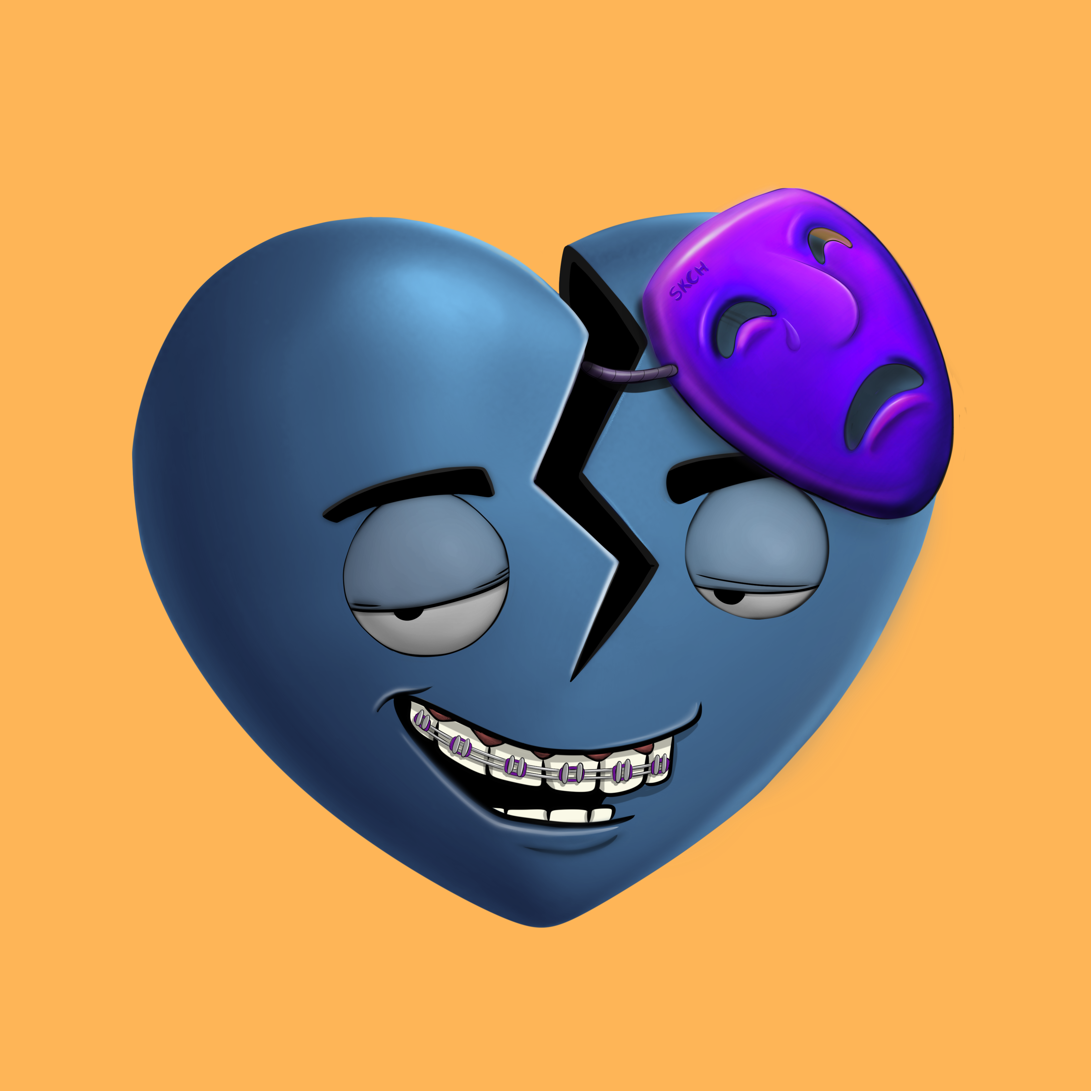 Broken Hearts Club #407 NFT on Algorand