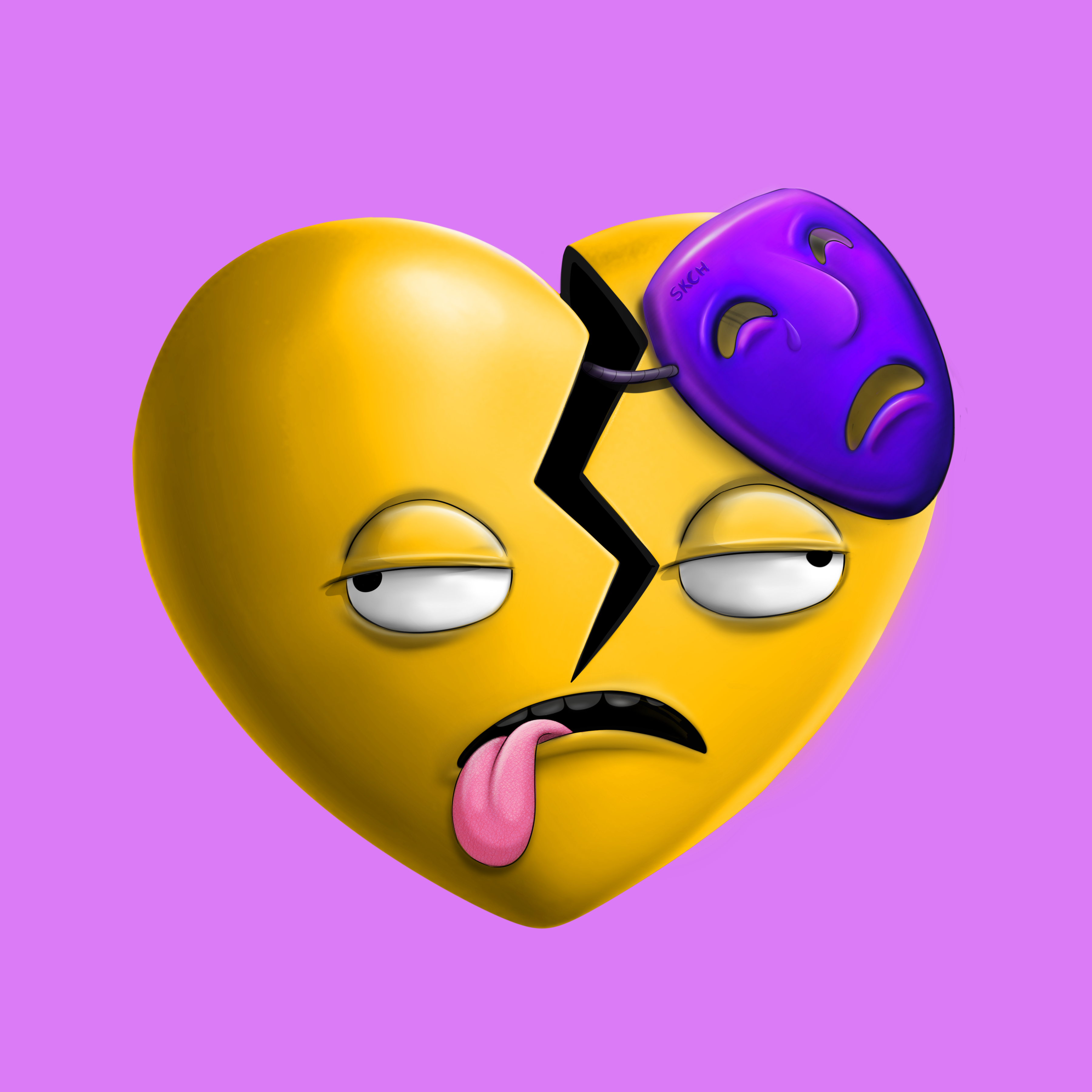 Broken Hearts Club #419 NFT on Algorand