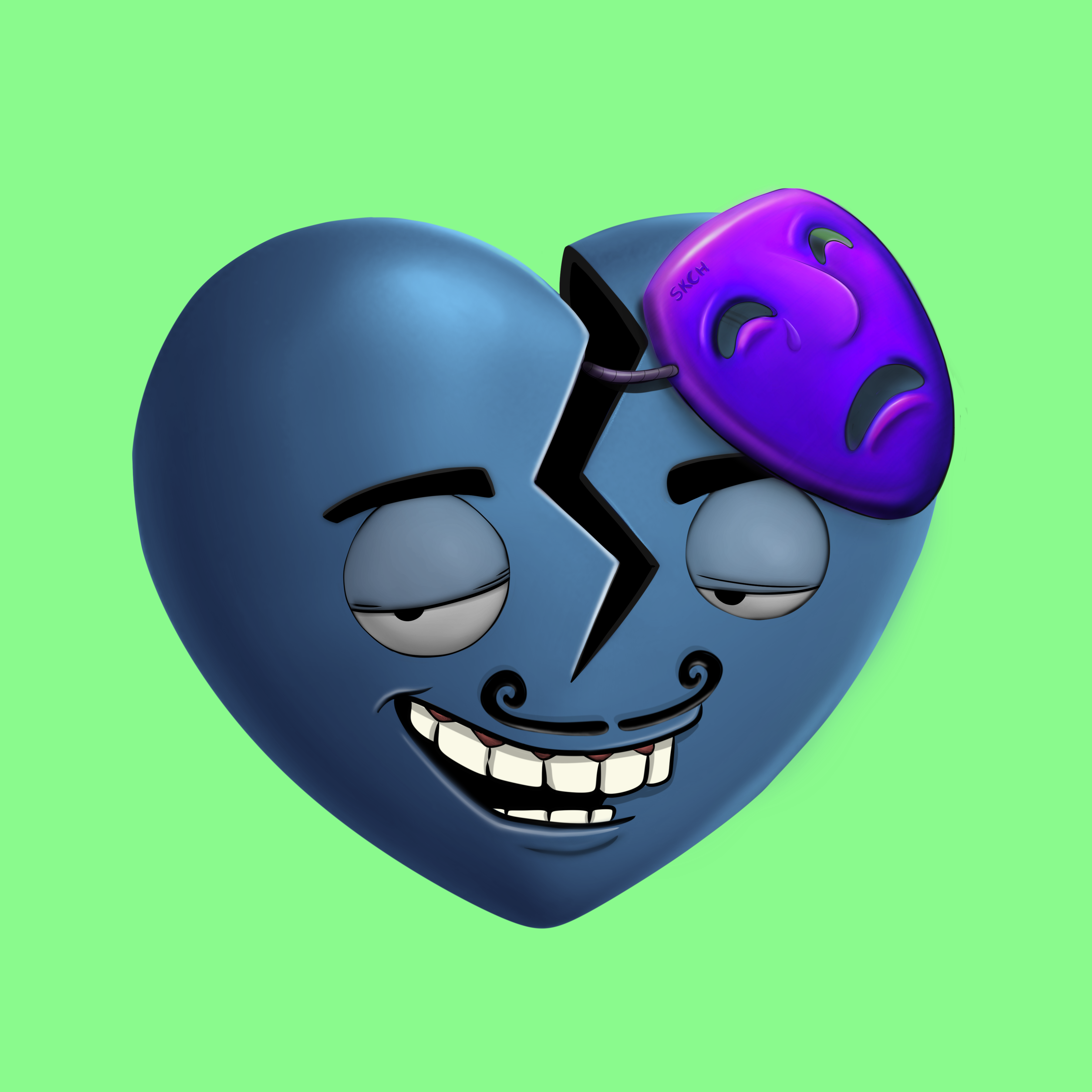 Broken Hearts Club #446 NFT on Algorand