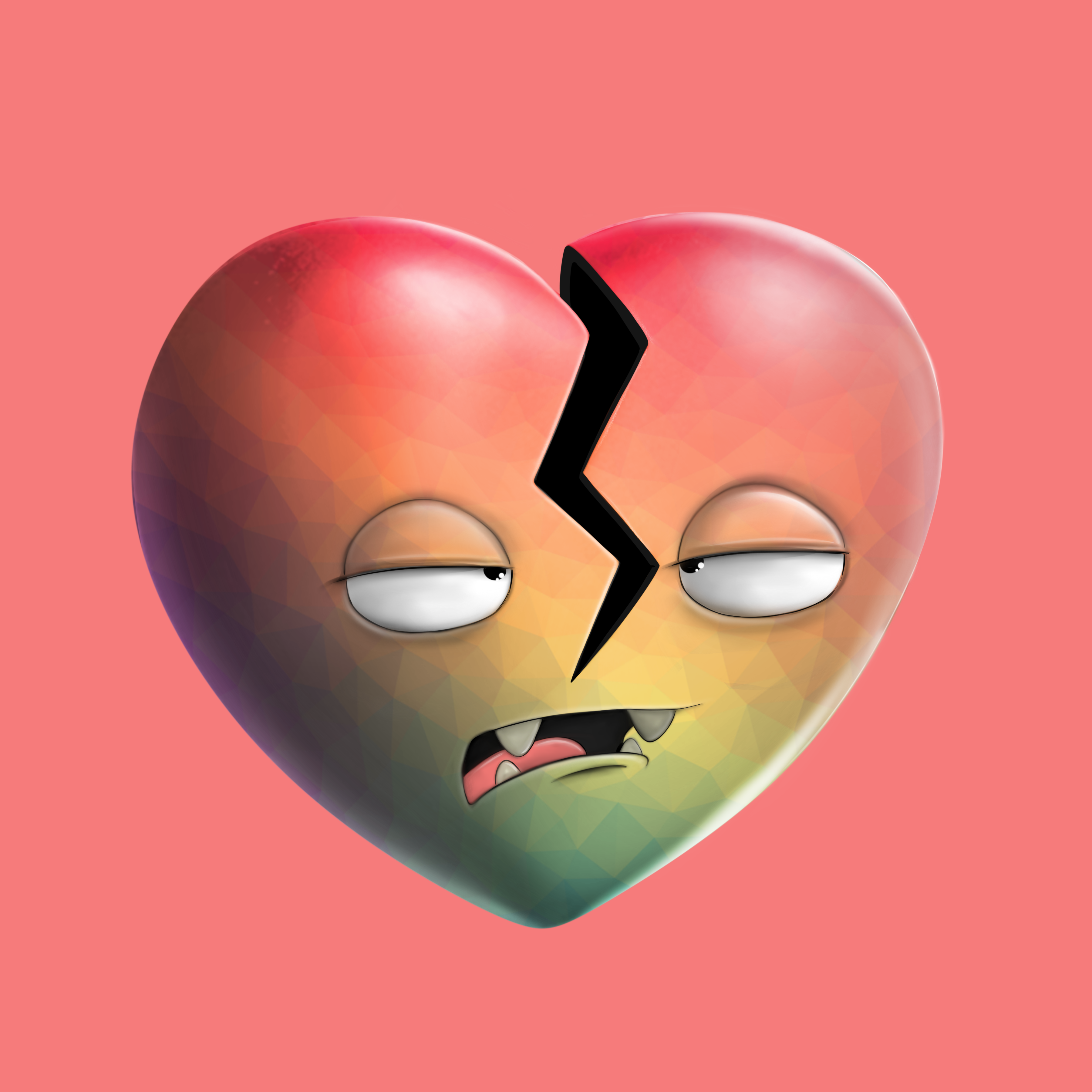 Broken Hearts Club #46 NFT on Algorand