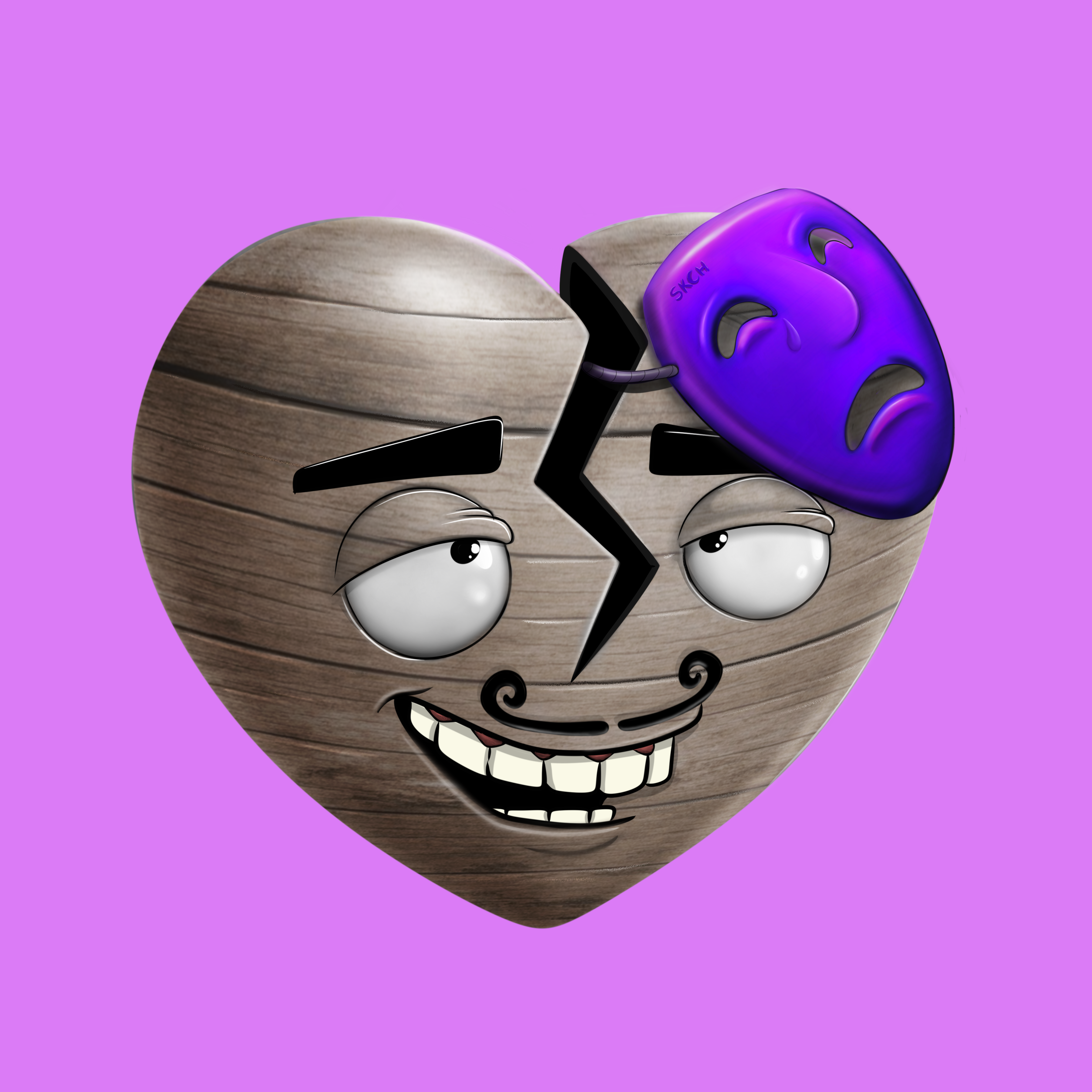 Broken Hearts Club #462 NFT on Algorand