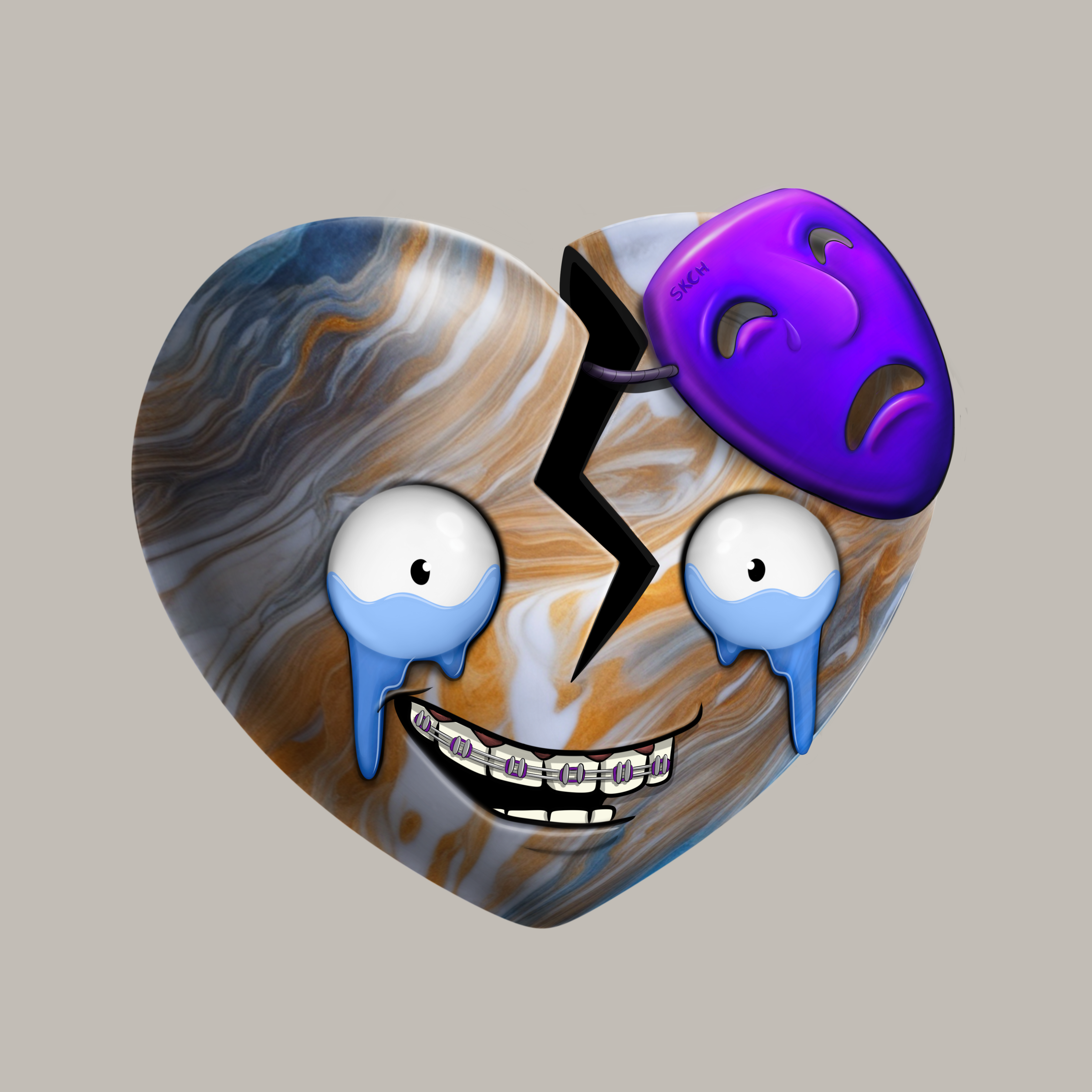 Broken Hearts Club #465 NFT on Algorand