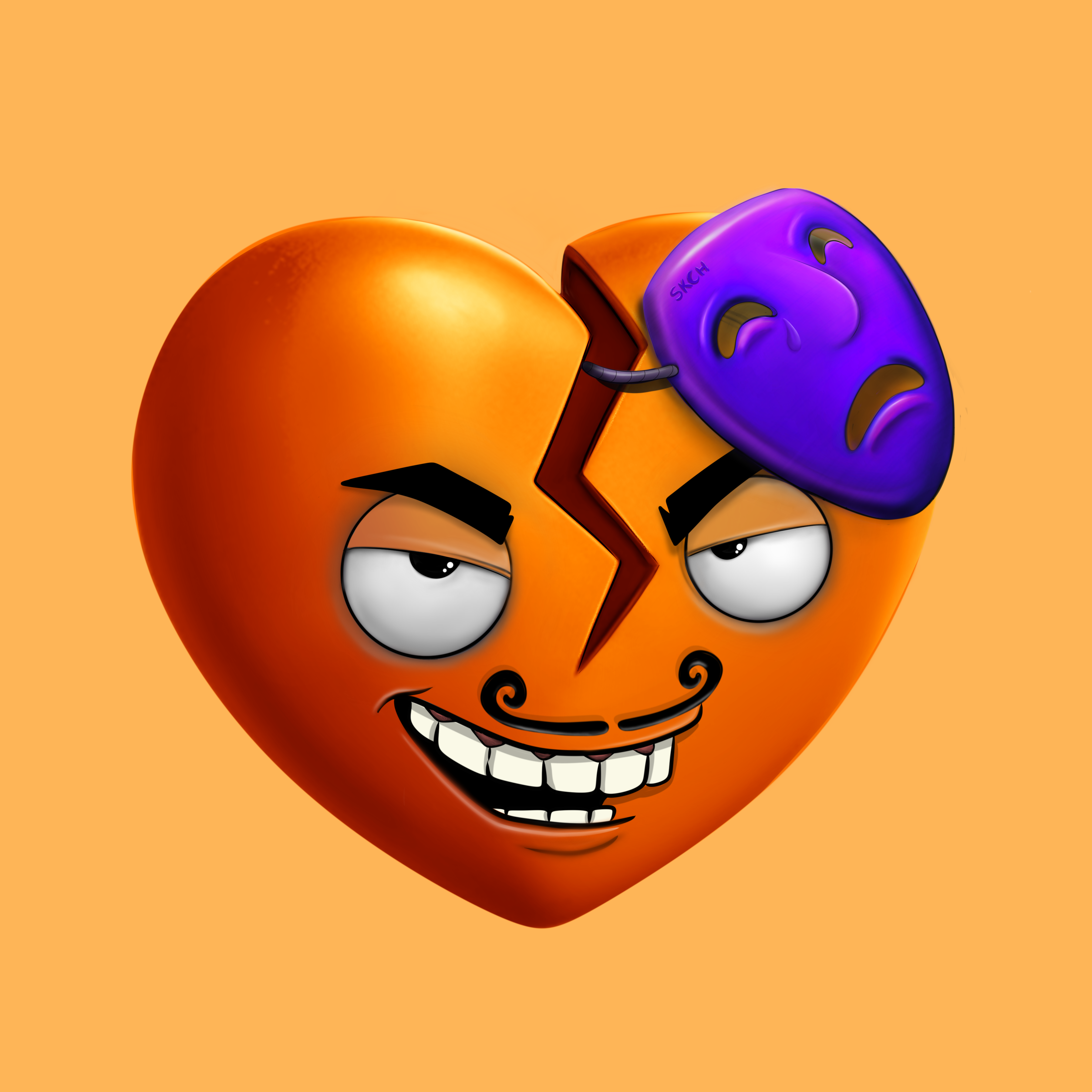 Broken Hearts Club #482 NFT on Algorand