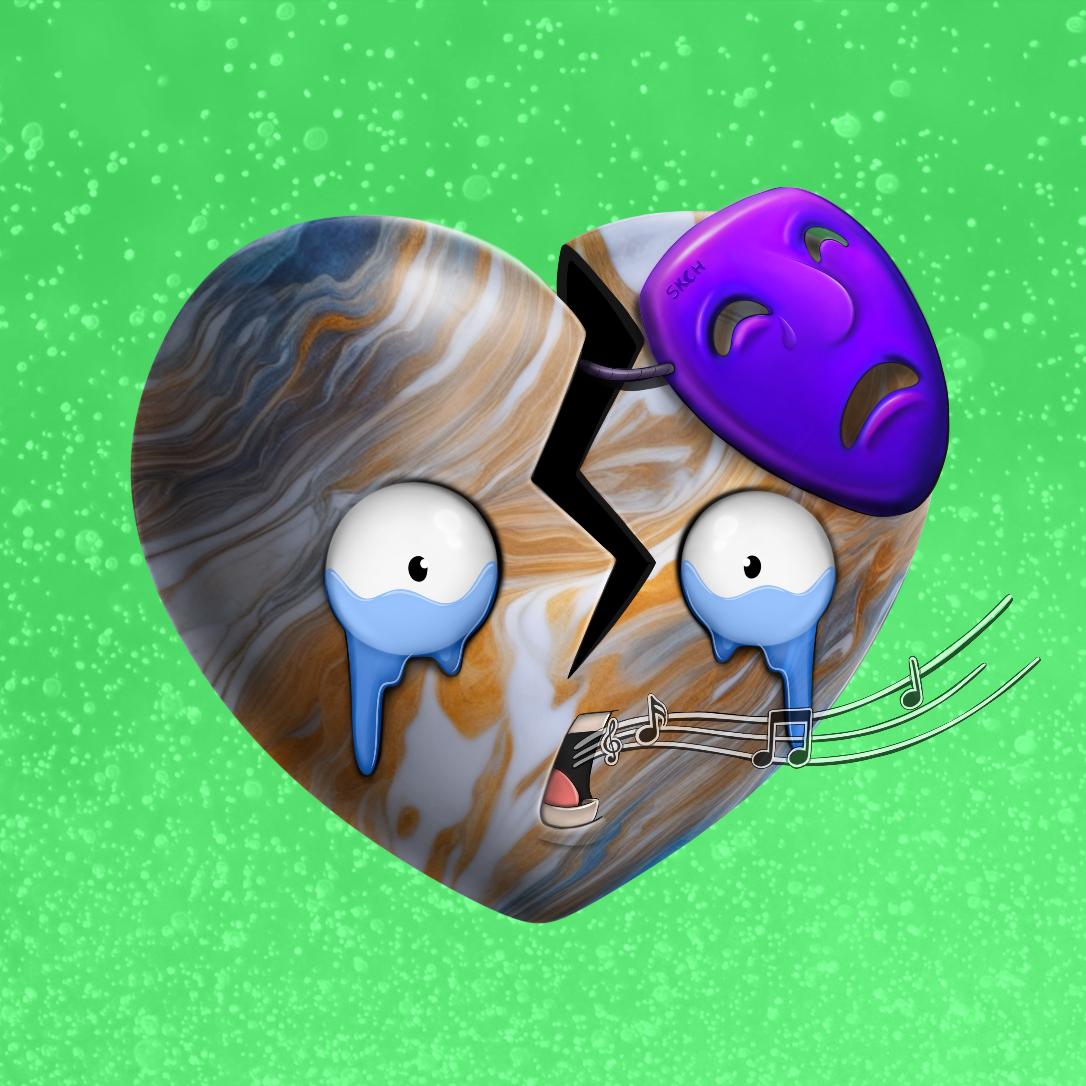 Broken Hearts Club #540 NFT on Algorand