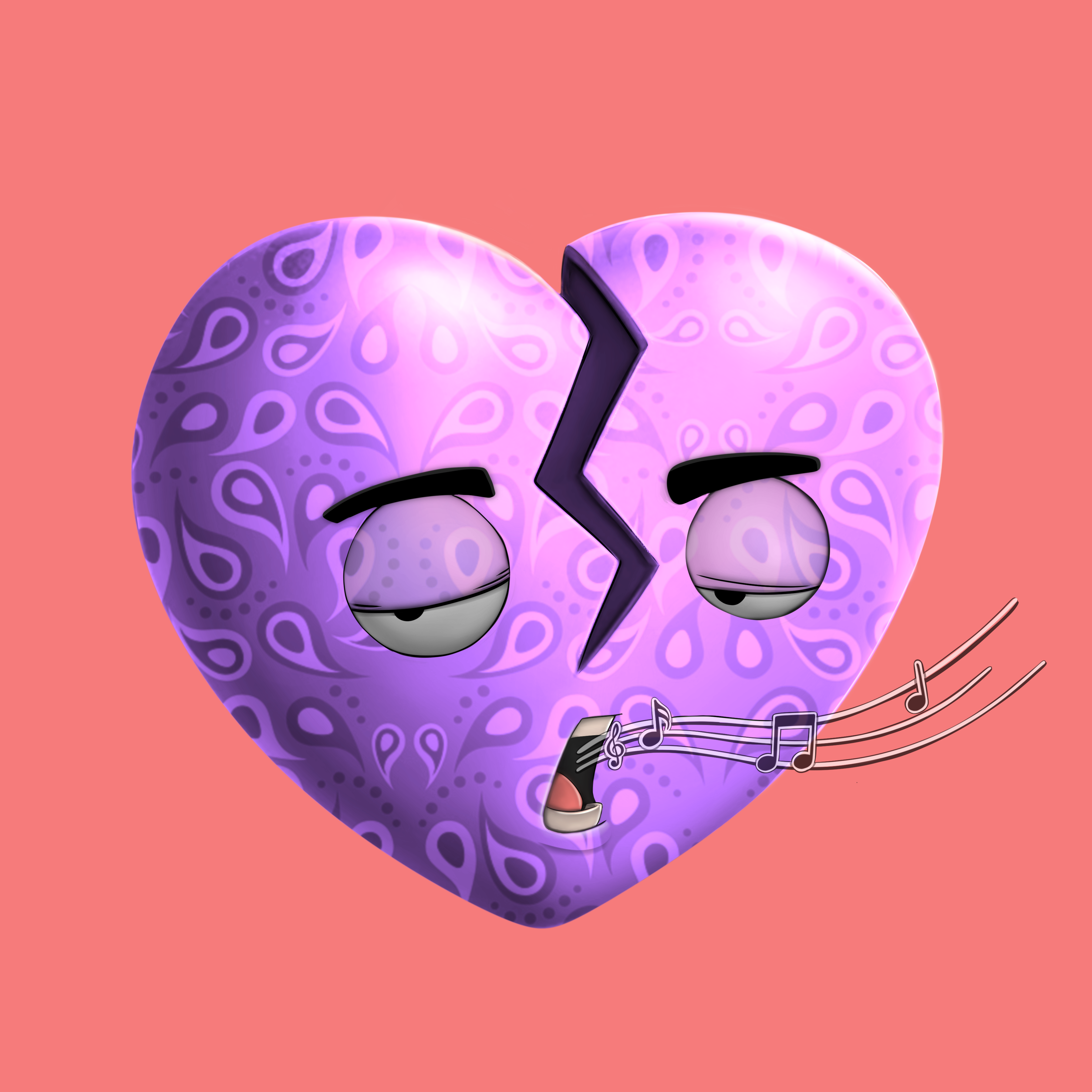 Broken Hearts Club #542 NFT on Algorand