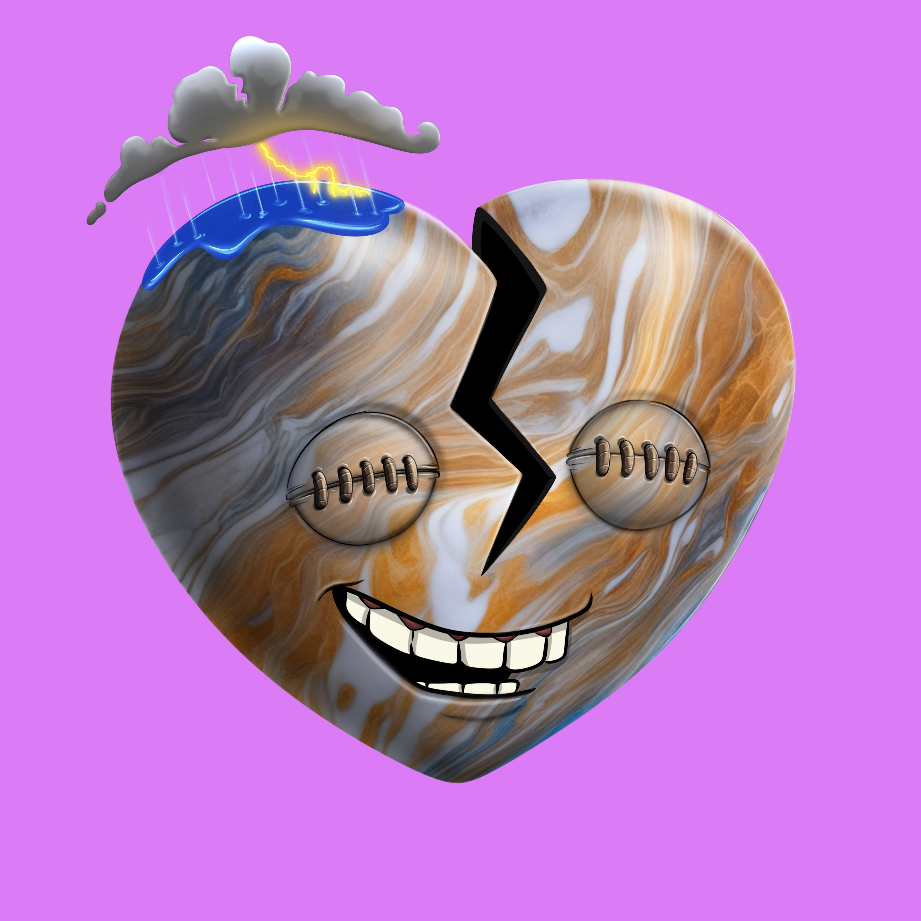 Broken Hearts Club #554 NFT on Algorand