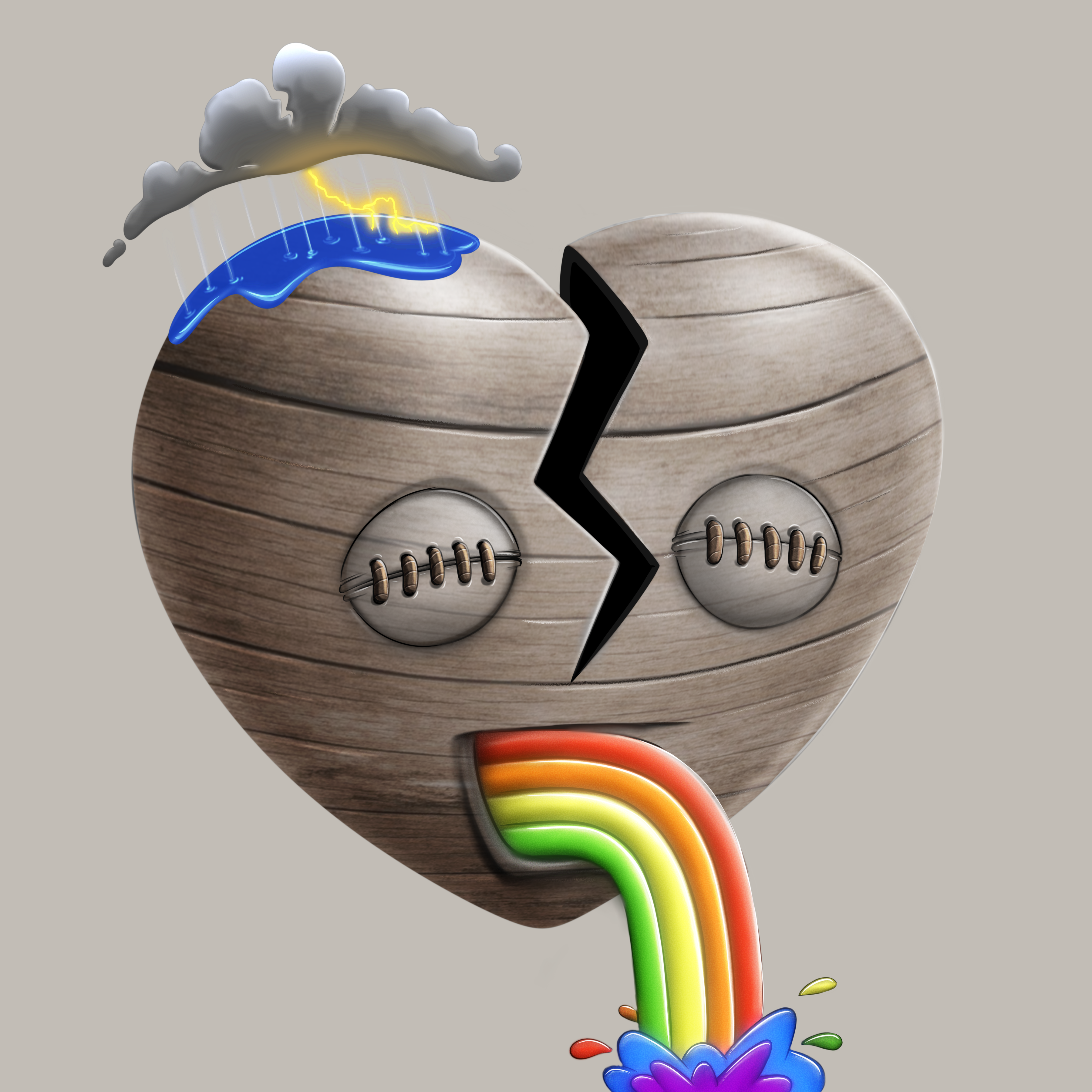 Broken Hearts Club #593 NFT on Algorand