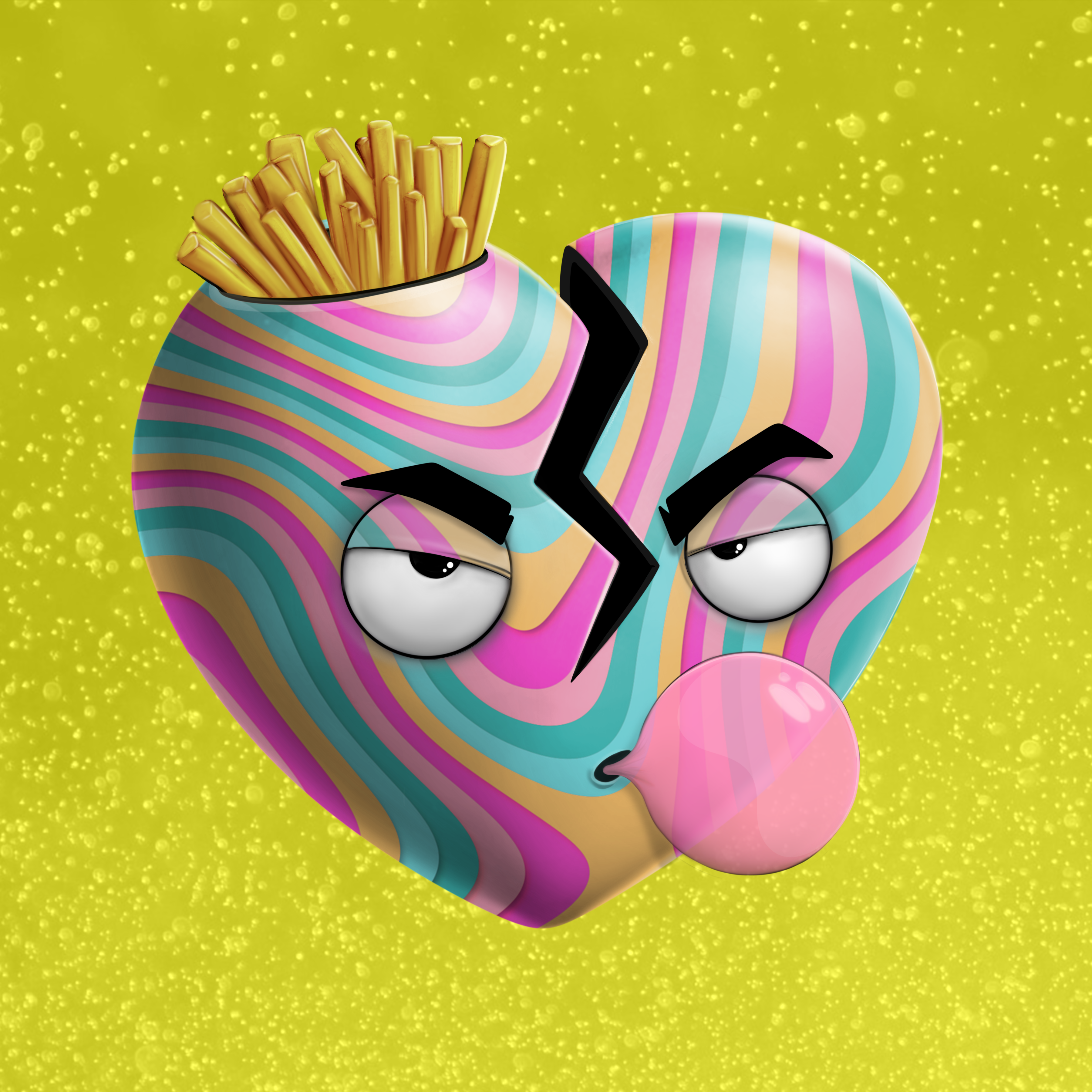 Broken Hearts Club #605 NFT on Algorand