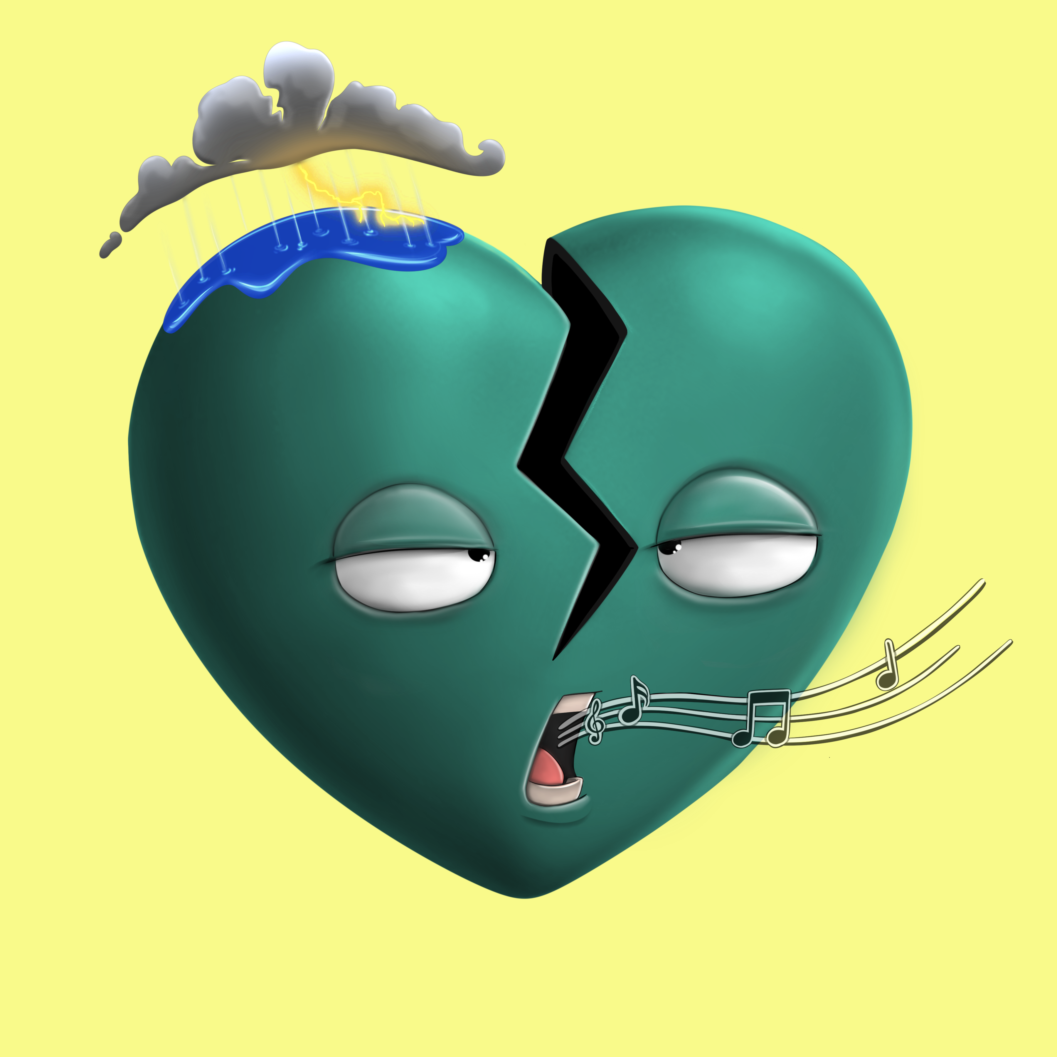 Broken Hearts Club #609 NFT on Algorand