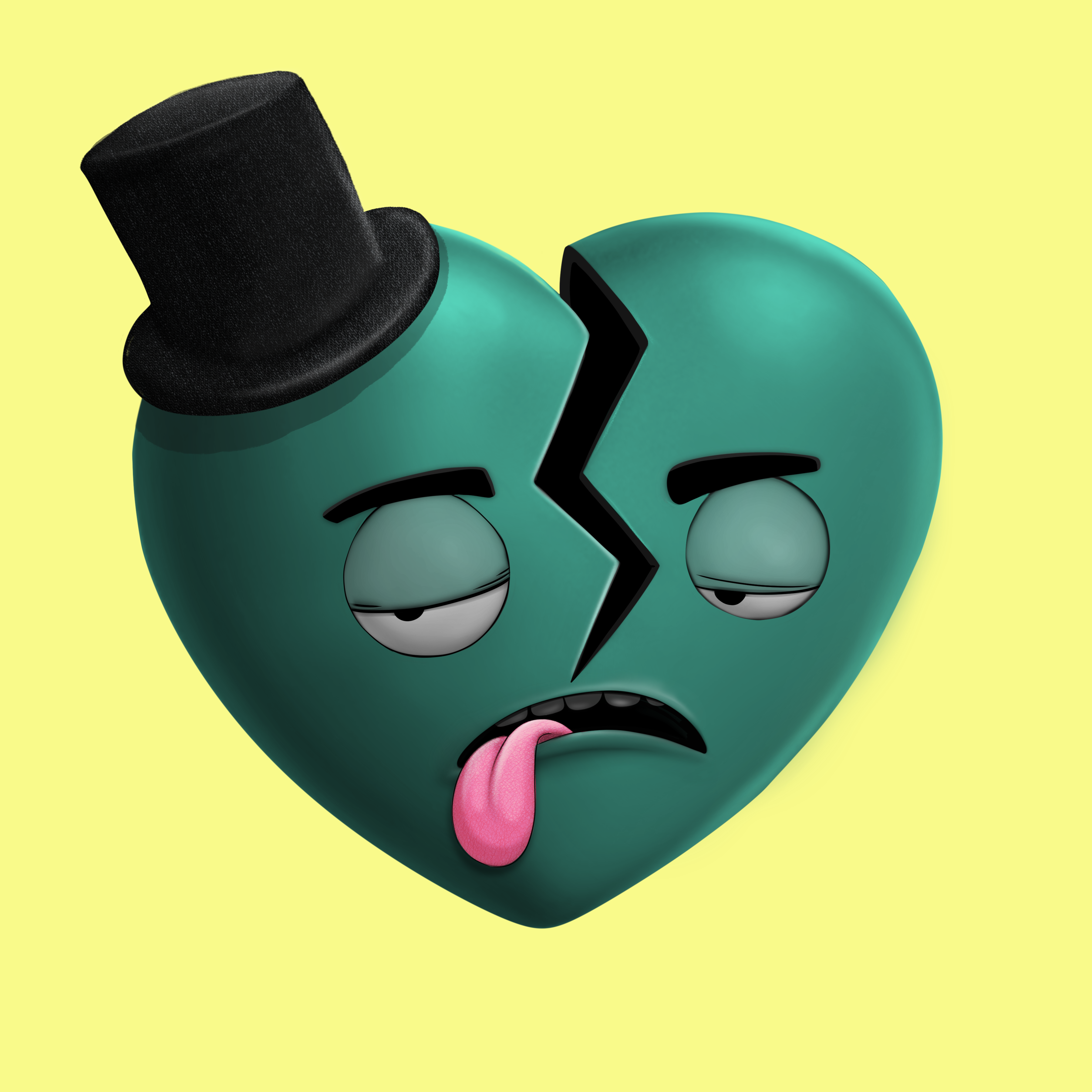 Broken Hearts Club #61 NFT on Algorand