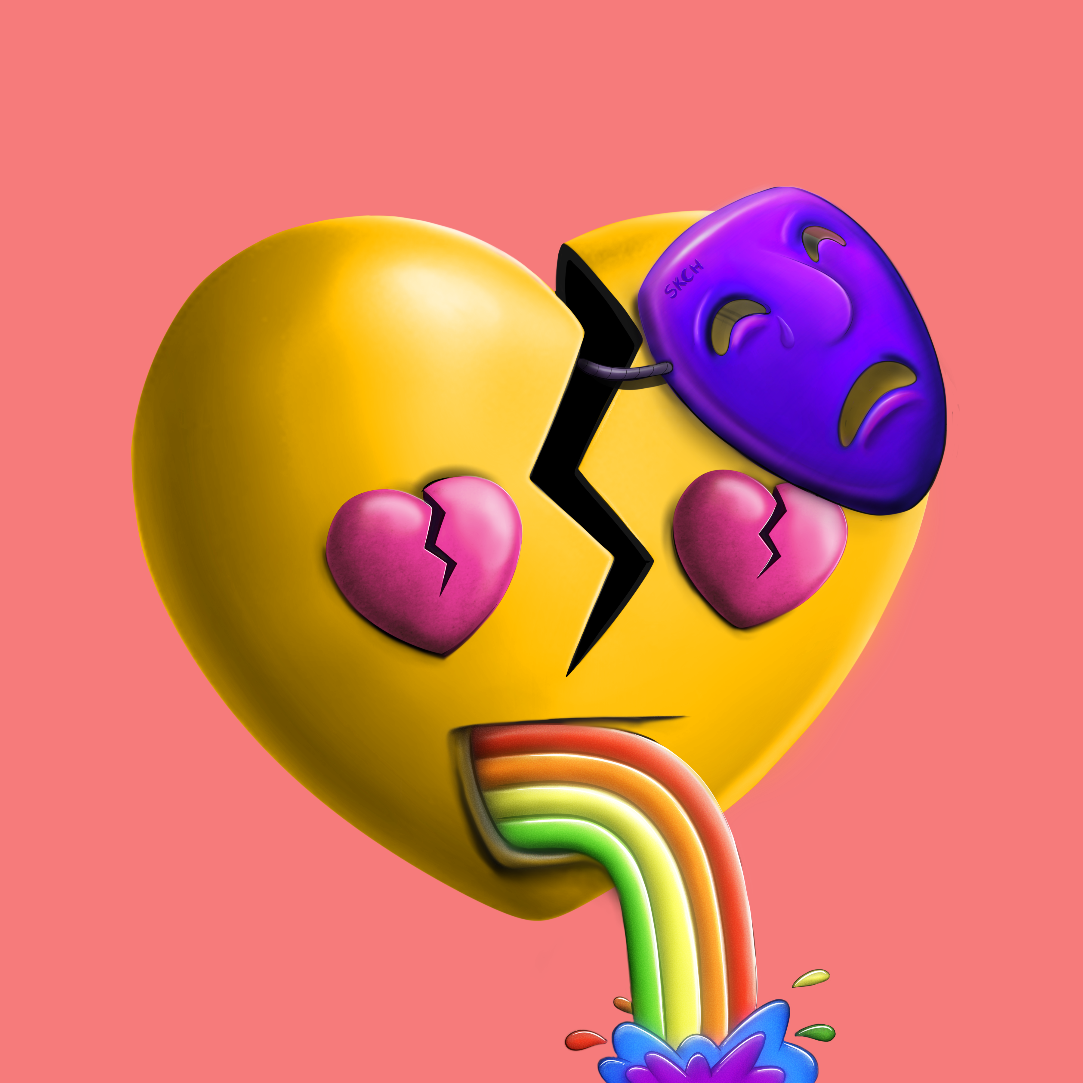 Broken Hearts Club #651 NFT on Algorand