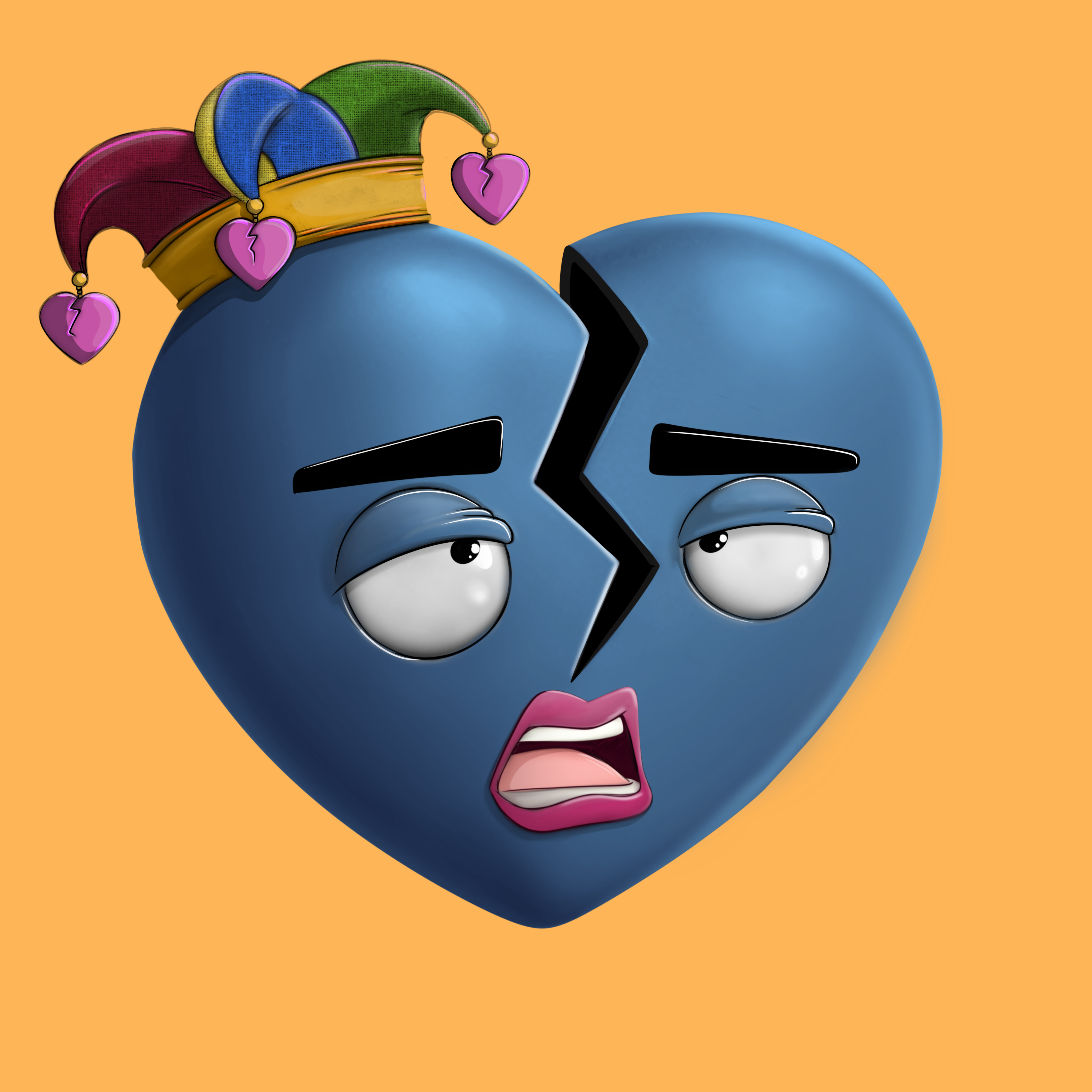 Broken Hearts Club #66 NFT on Algorand