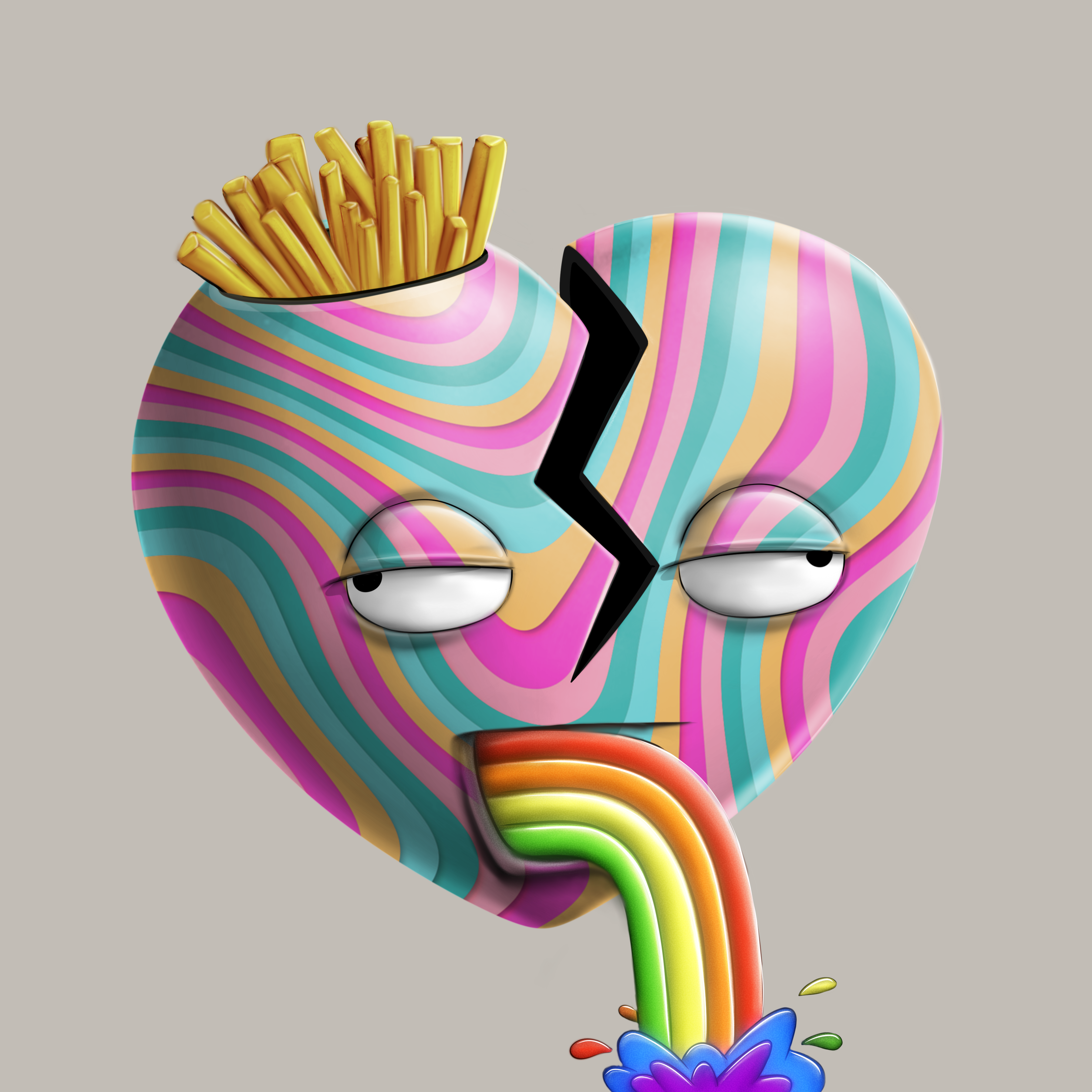 Broken Hearts Club #712 NFT on Algorand