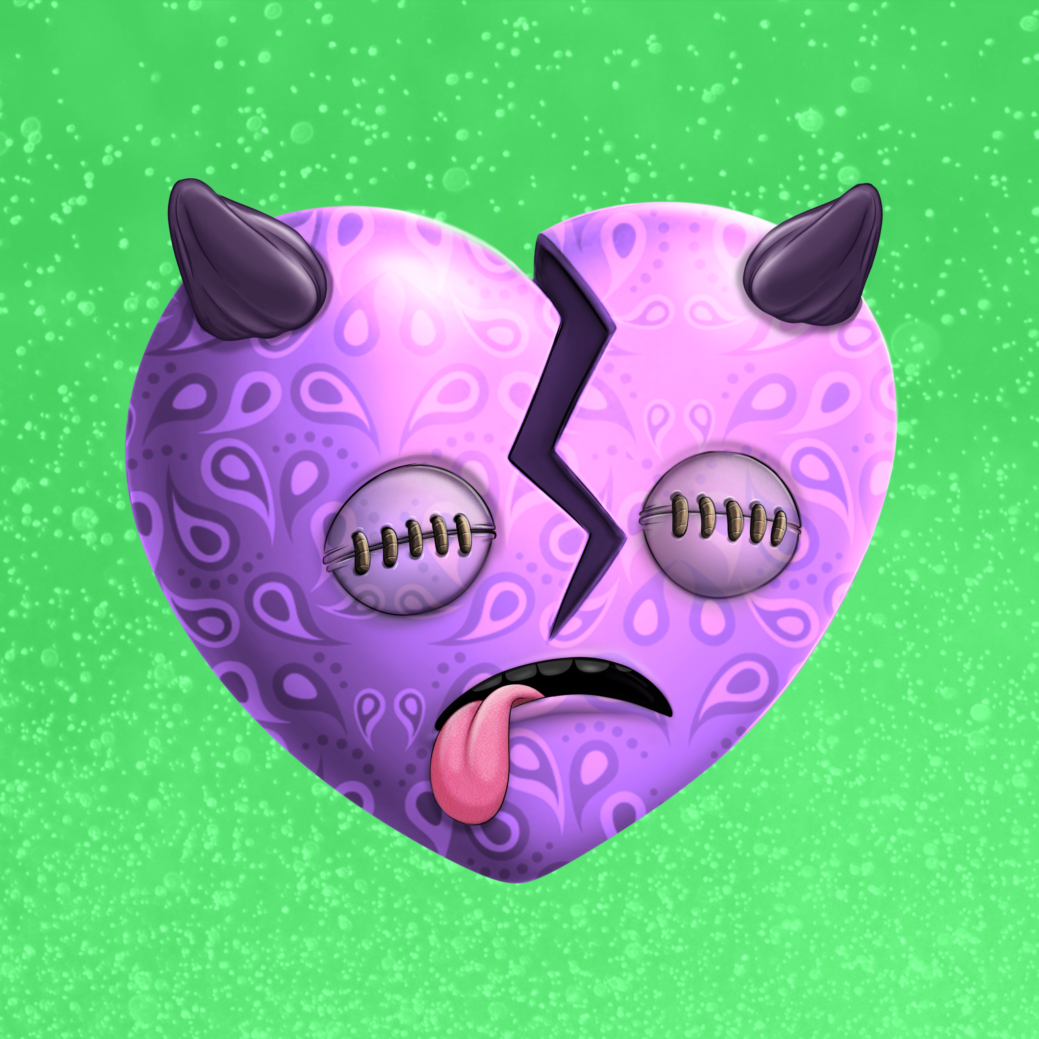 Broken Hearts Club #735 NFT on Algorand