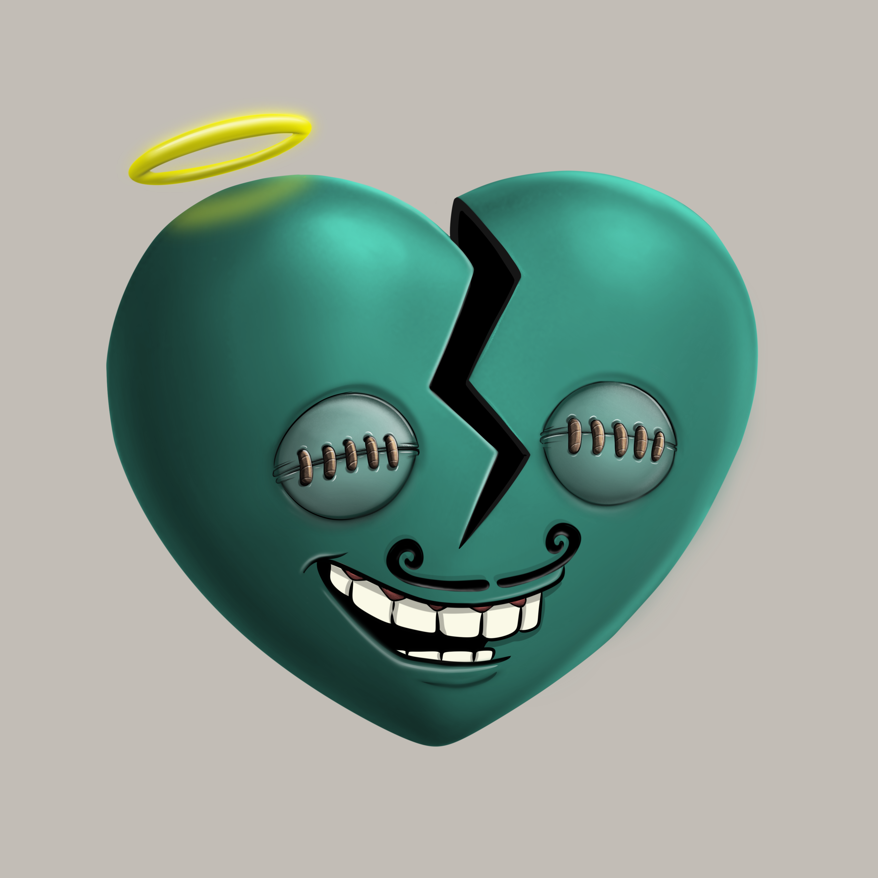 Broken Hearts Club #744 NFT on Algorand