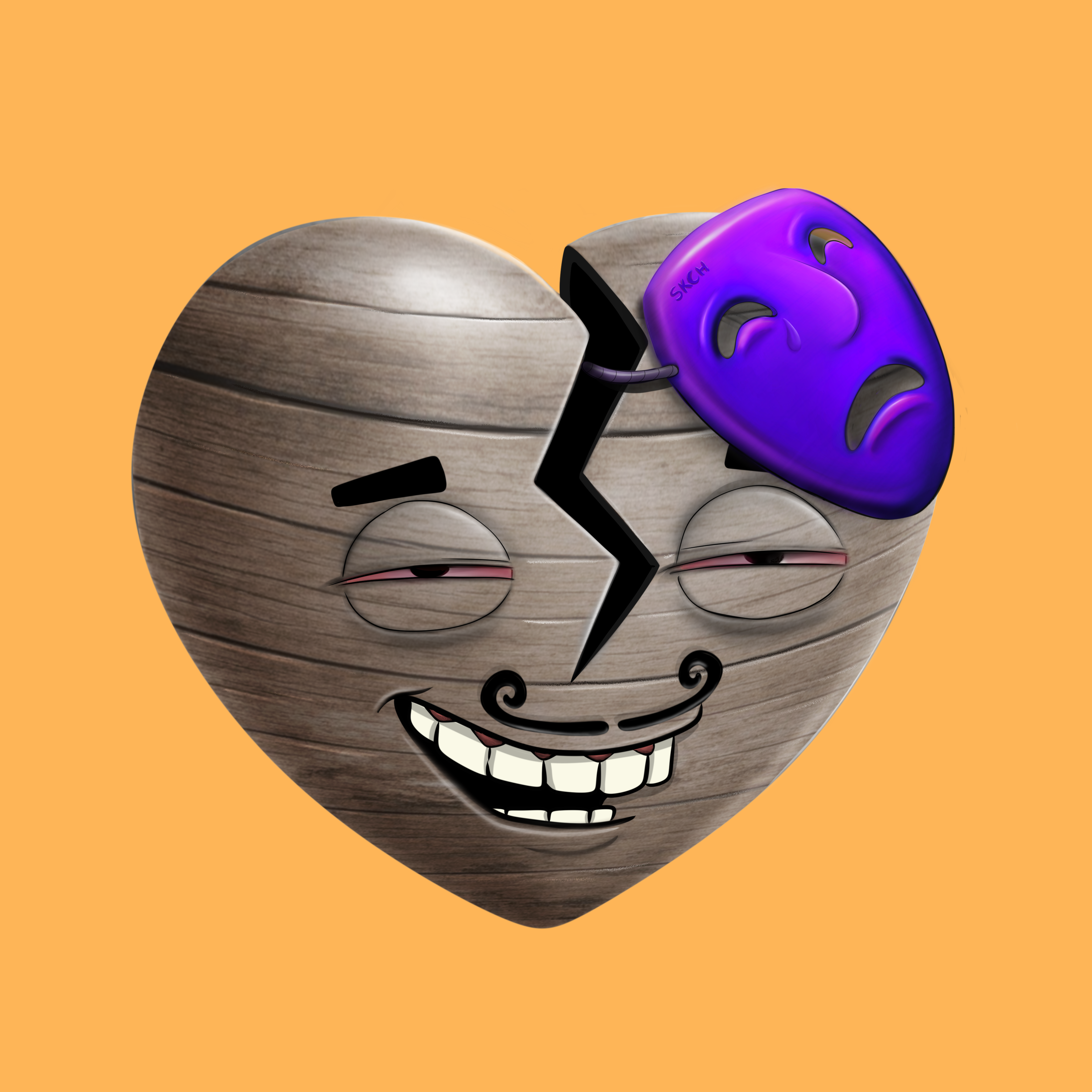 Broken Hearts Club #752 NFT on Algorand