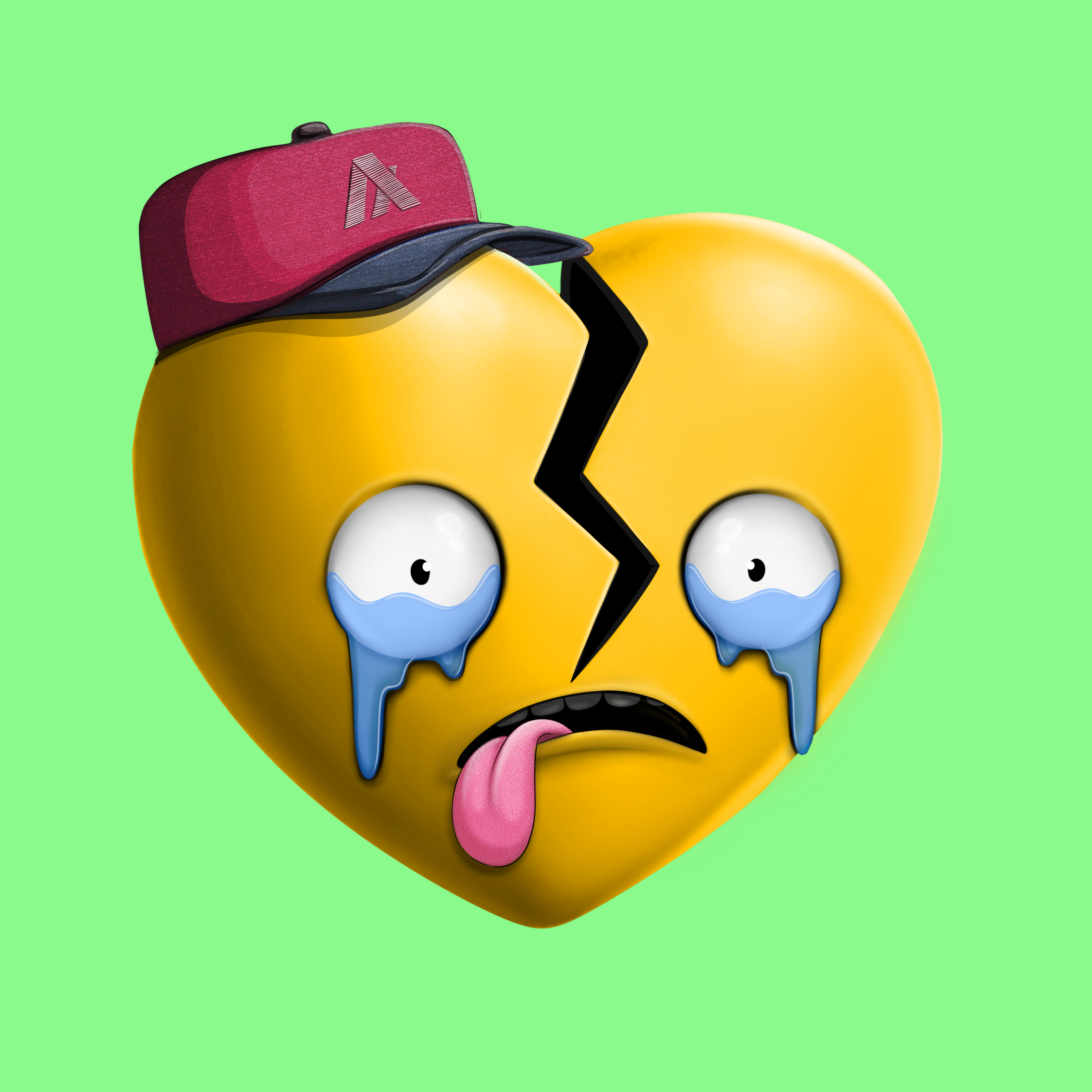 Broken Hearts Club #76 NFT on Algorand