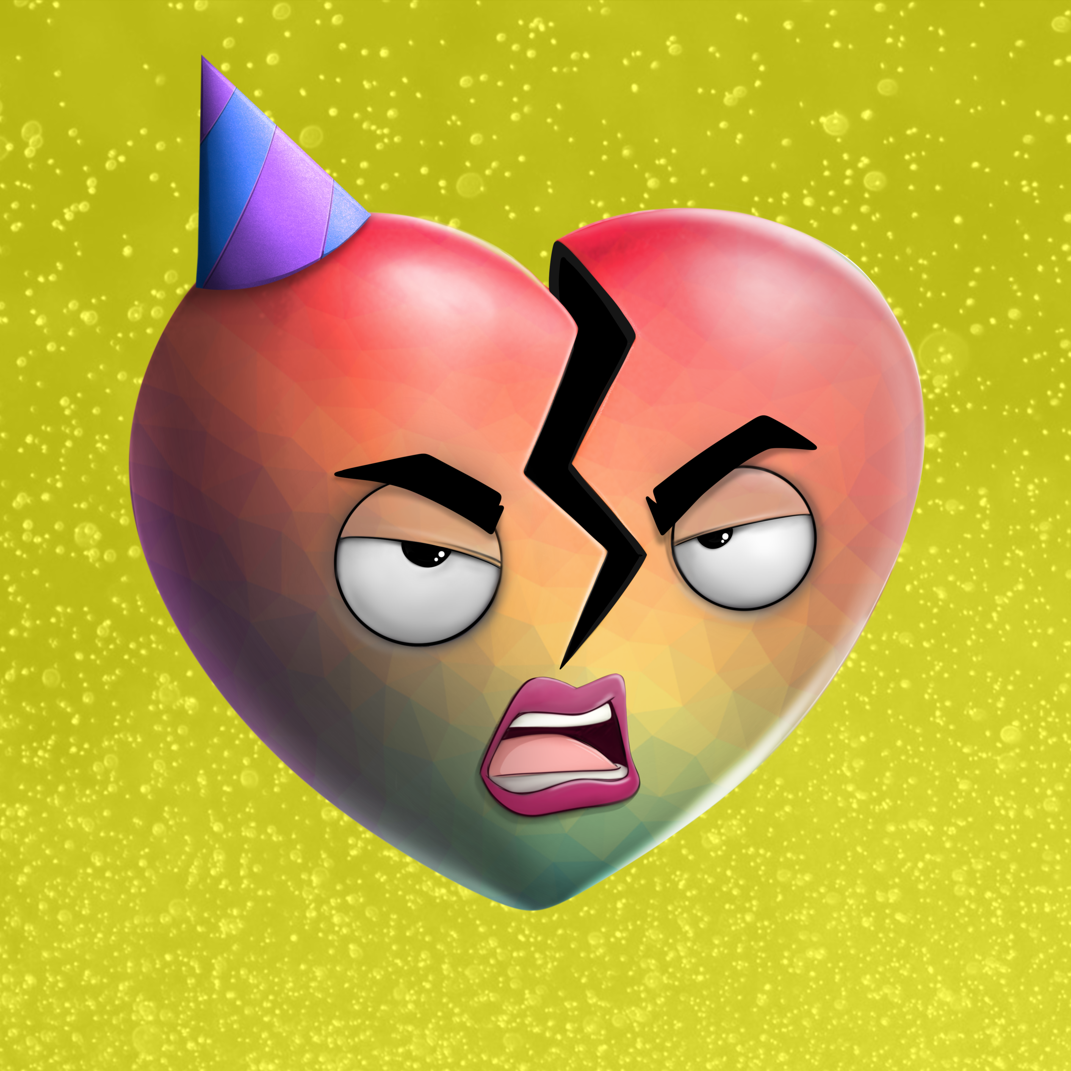 Broken Hearts Club #77 NFT on Algorand