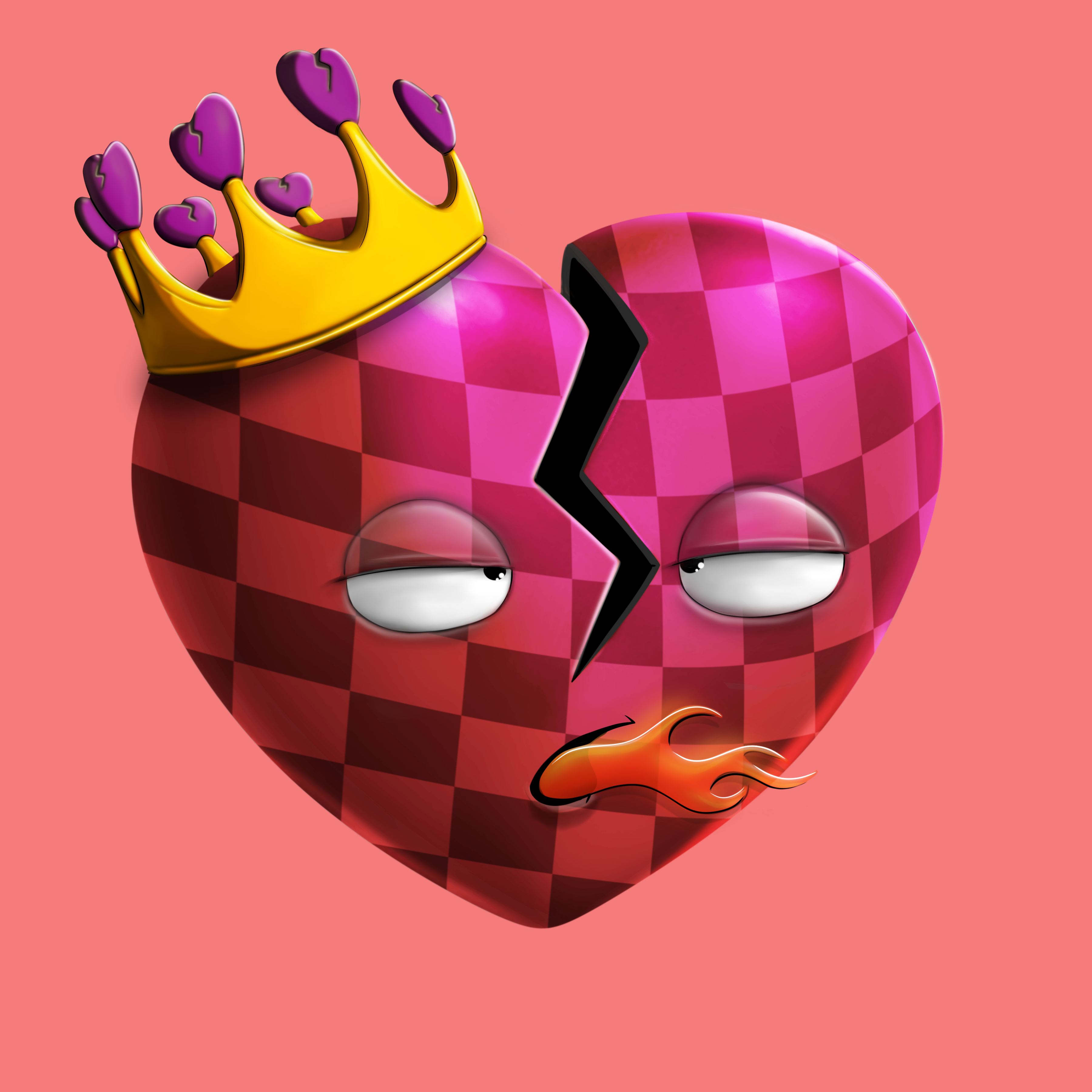 Broken Hearts Club #805 NFT on Algorand