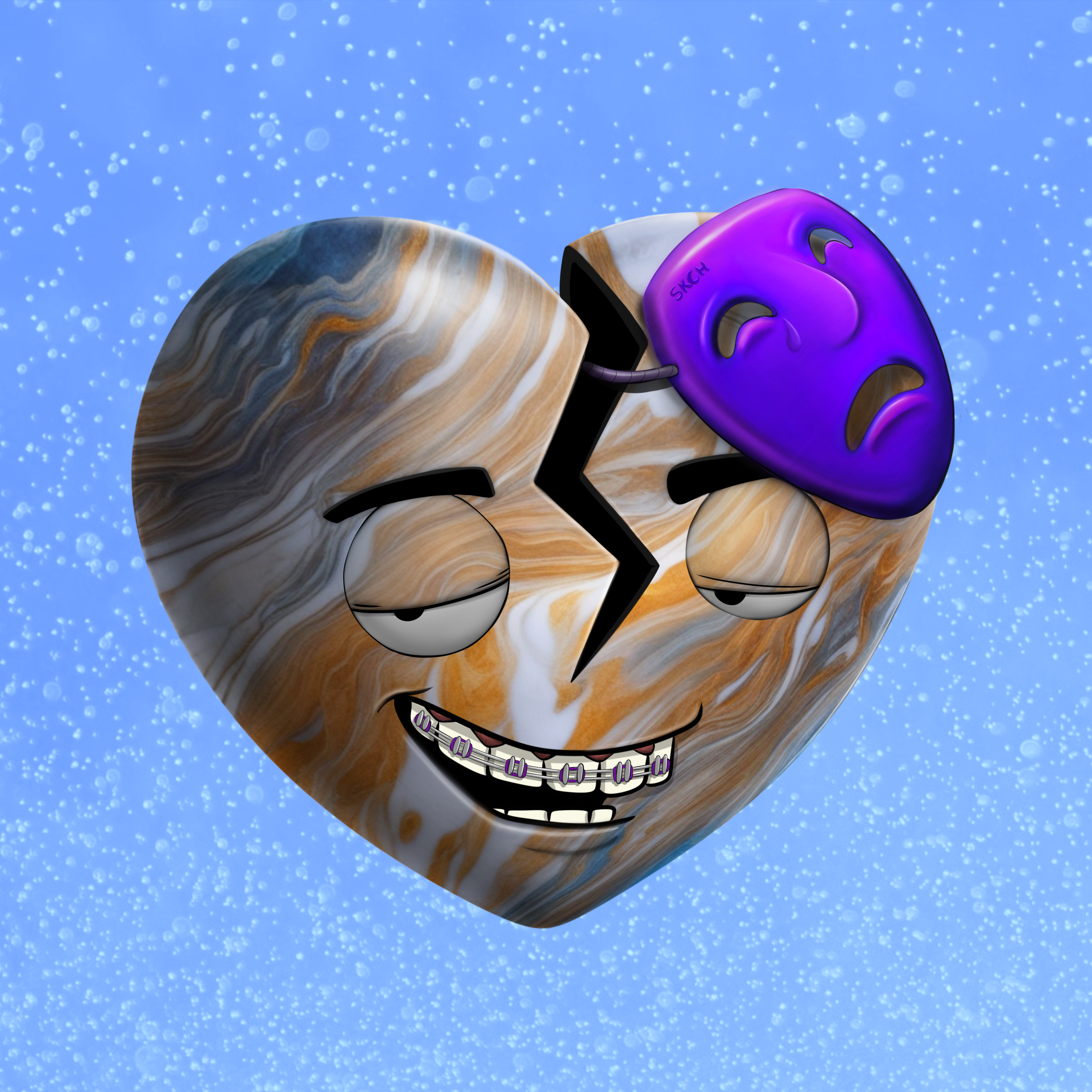 Broken Hearts Club #814 NFT on Algorand