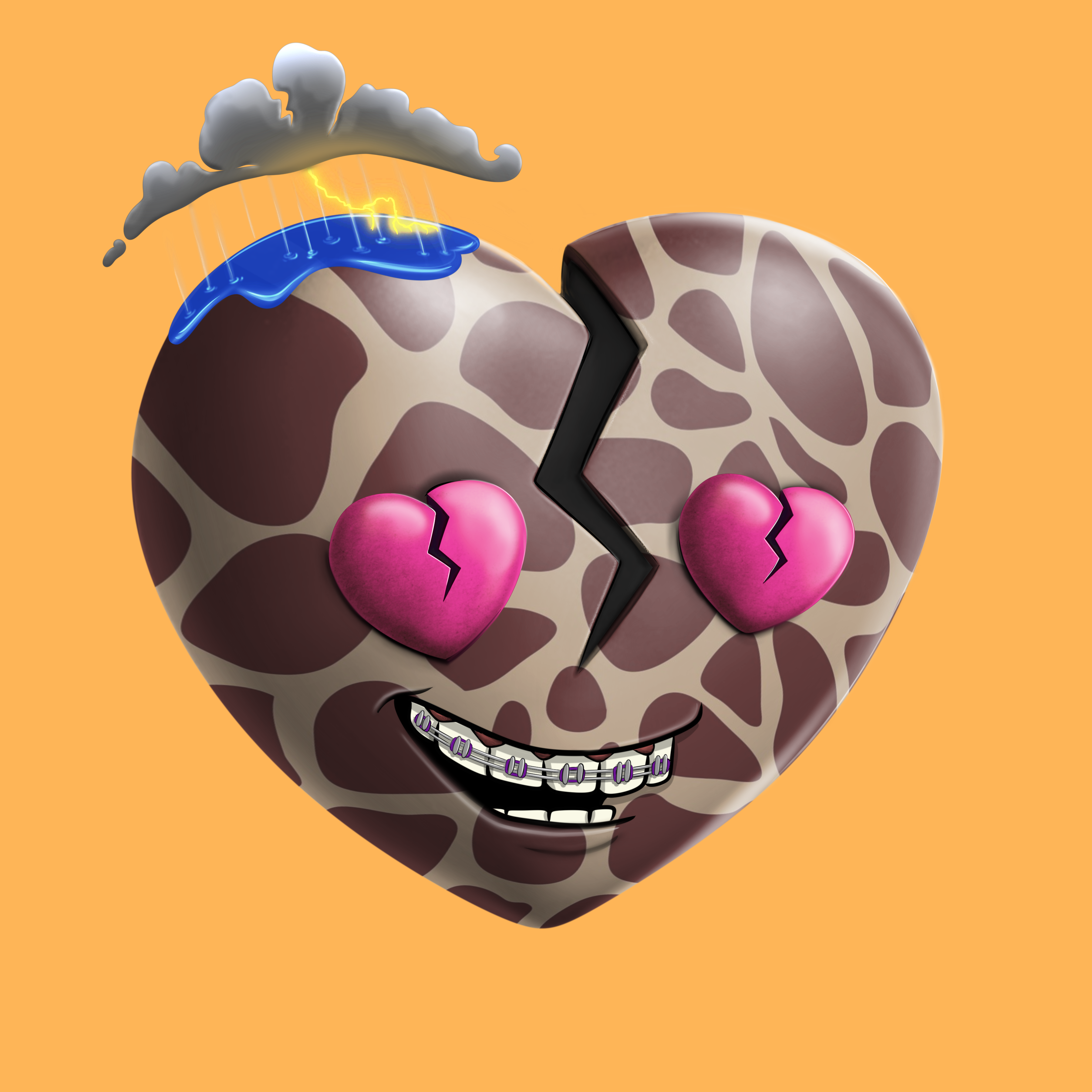 Broken Hearts Club #825 NFT on Algorand