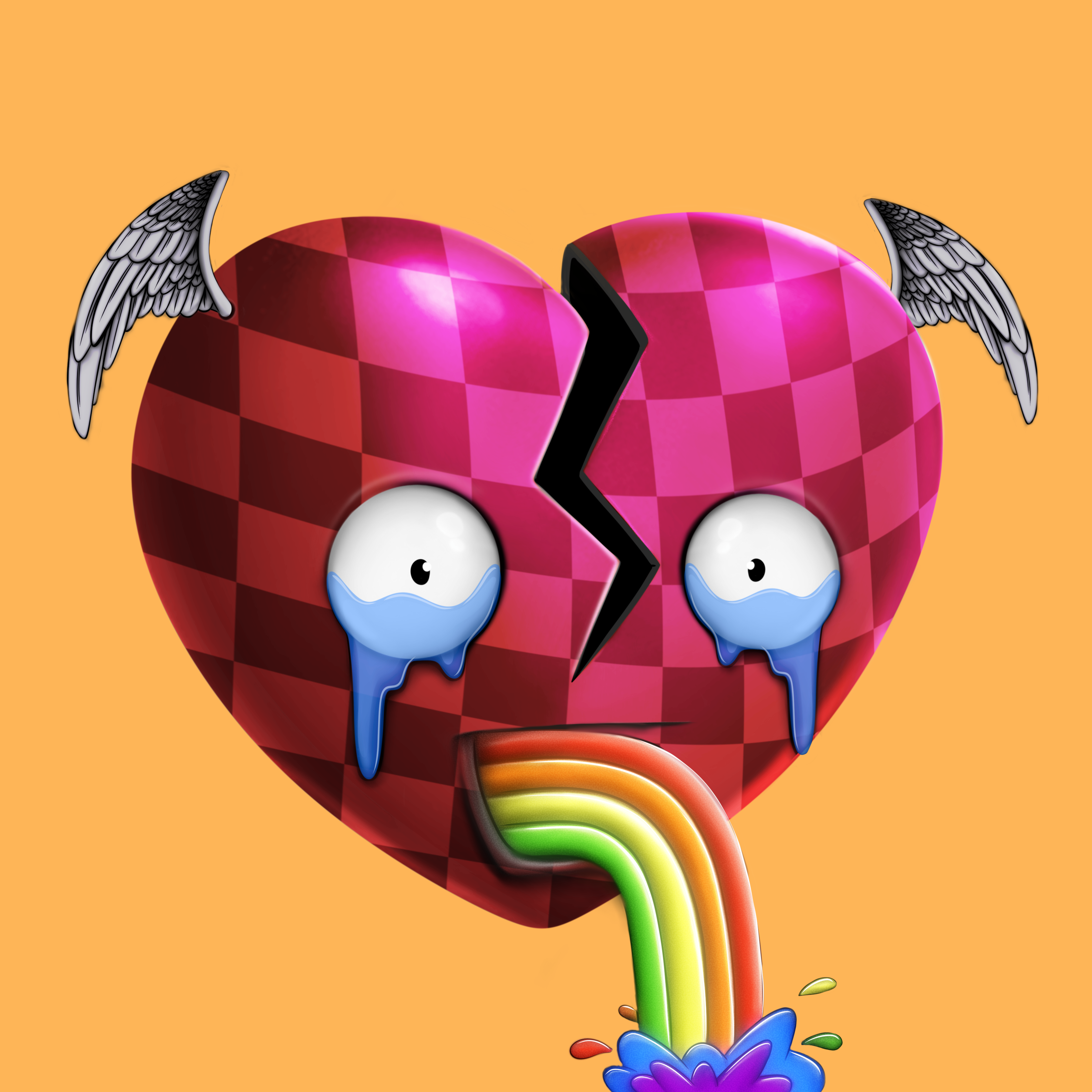 Broken Hearts Club #840 NFT on Algorand