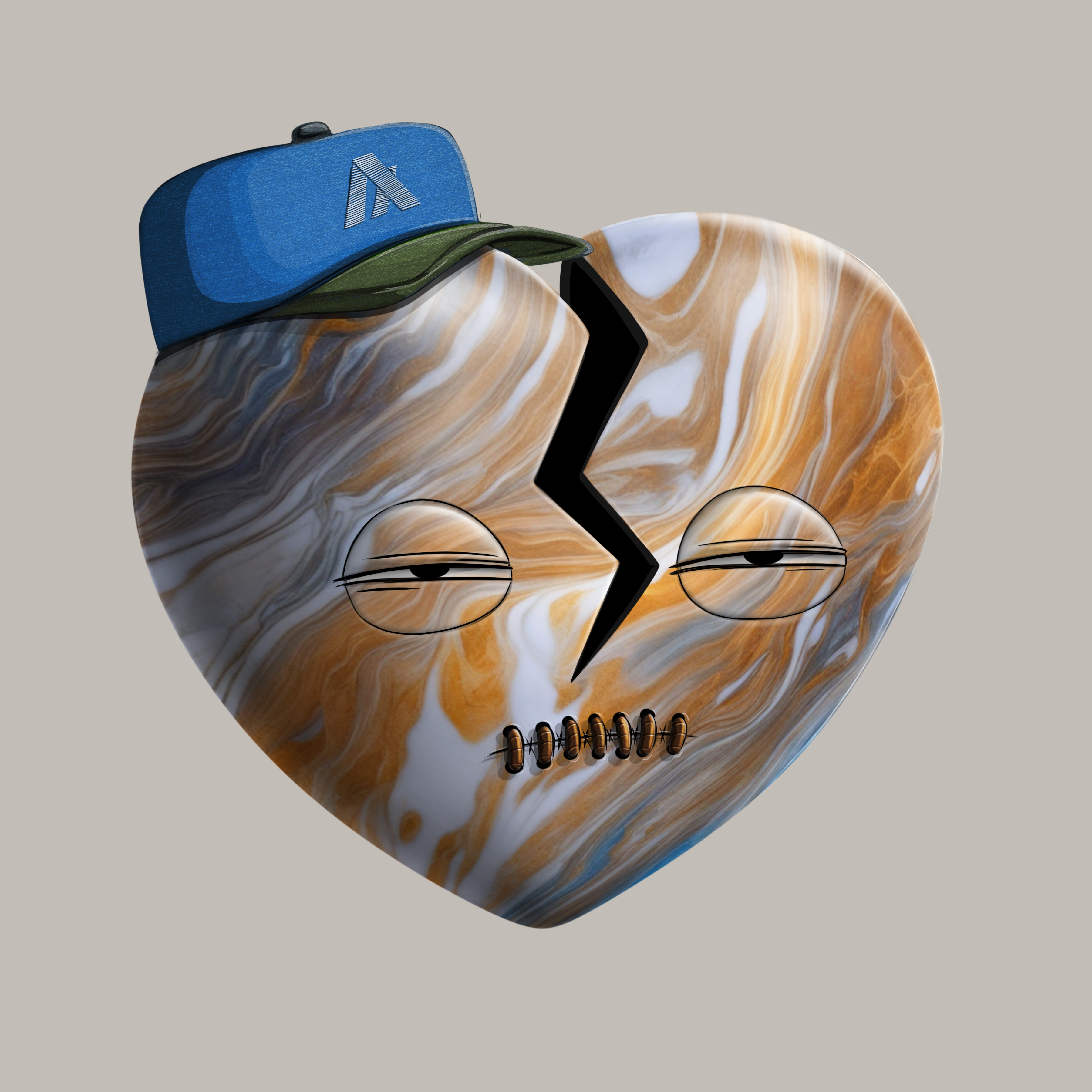 Broken Hearts Club #841 NFT on Algorand