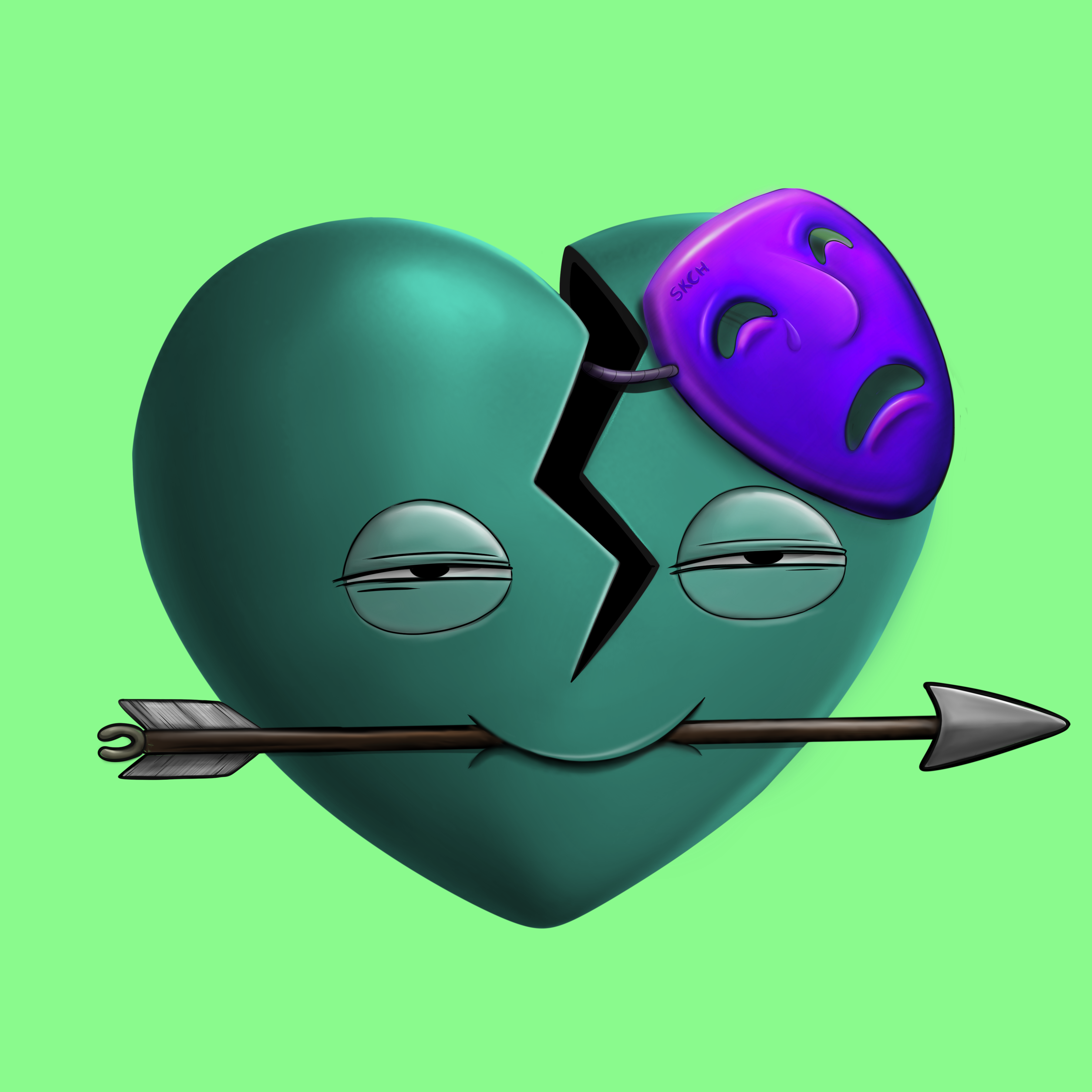 Broken Hearts Club #948 NFT on Algorand
