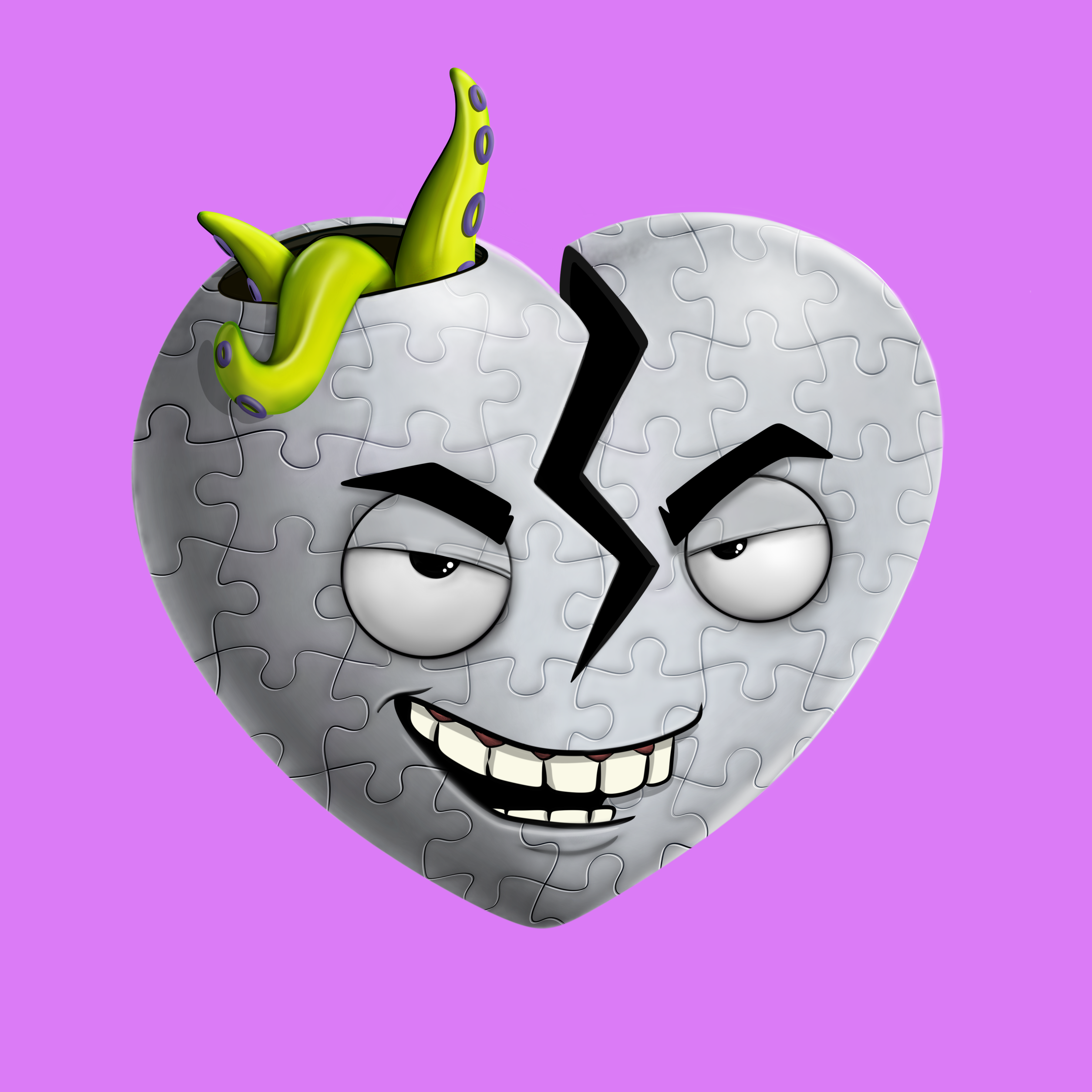 Broken Hearts Club #966 NFT on Algorand