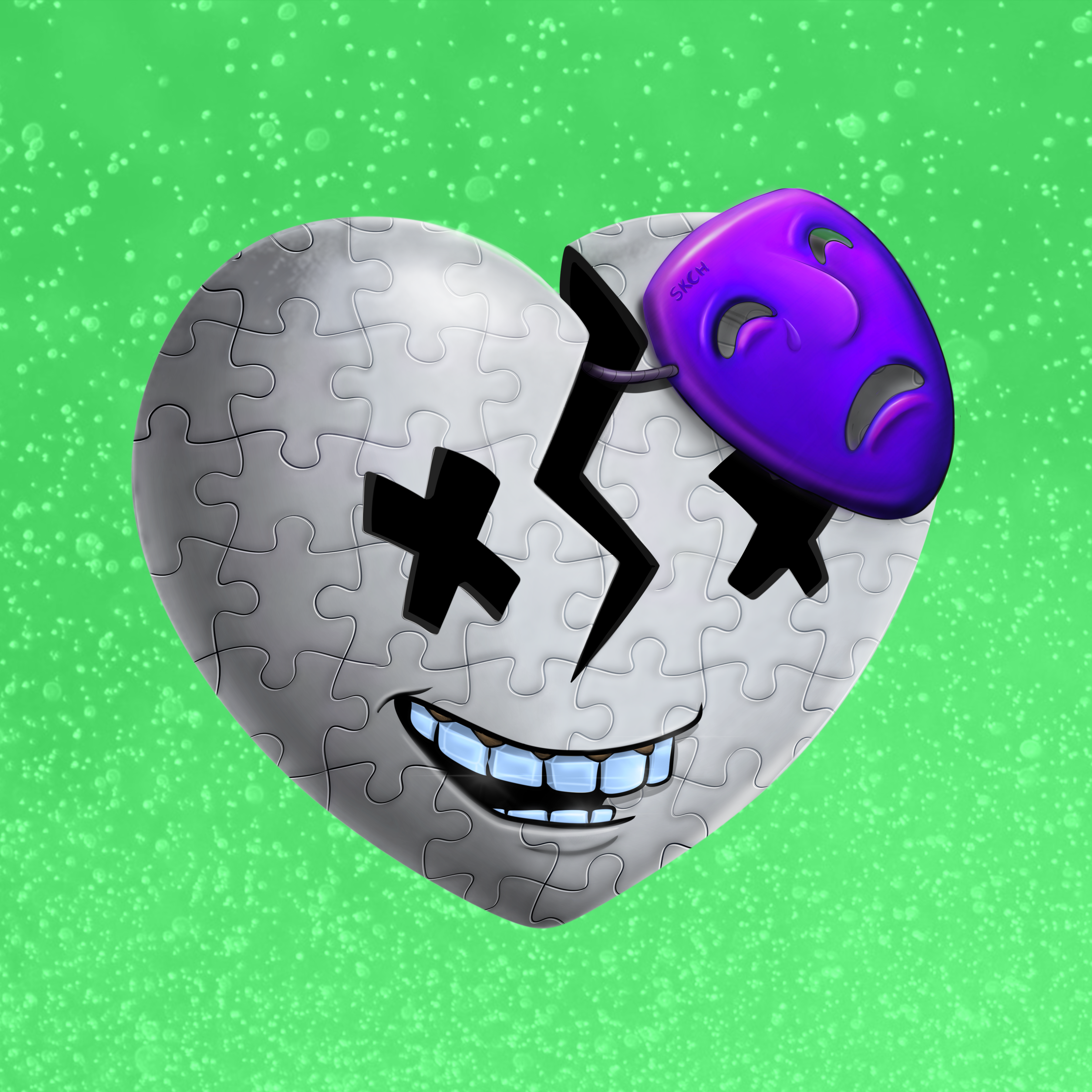 Broken Hearts Club #990 NFT on Algorand