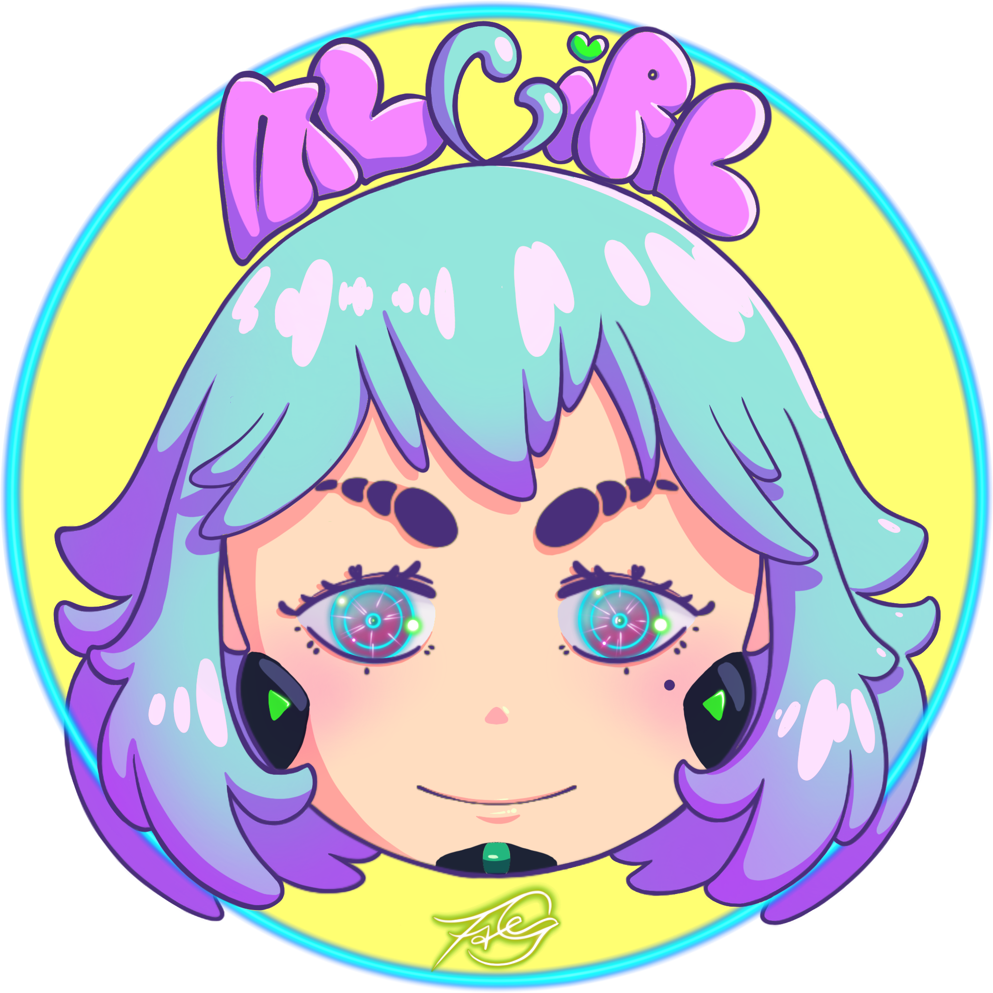 ALGIRL ProPic #002 - Silvy Chibi NFT on Algorand