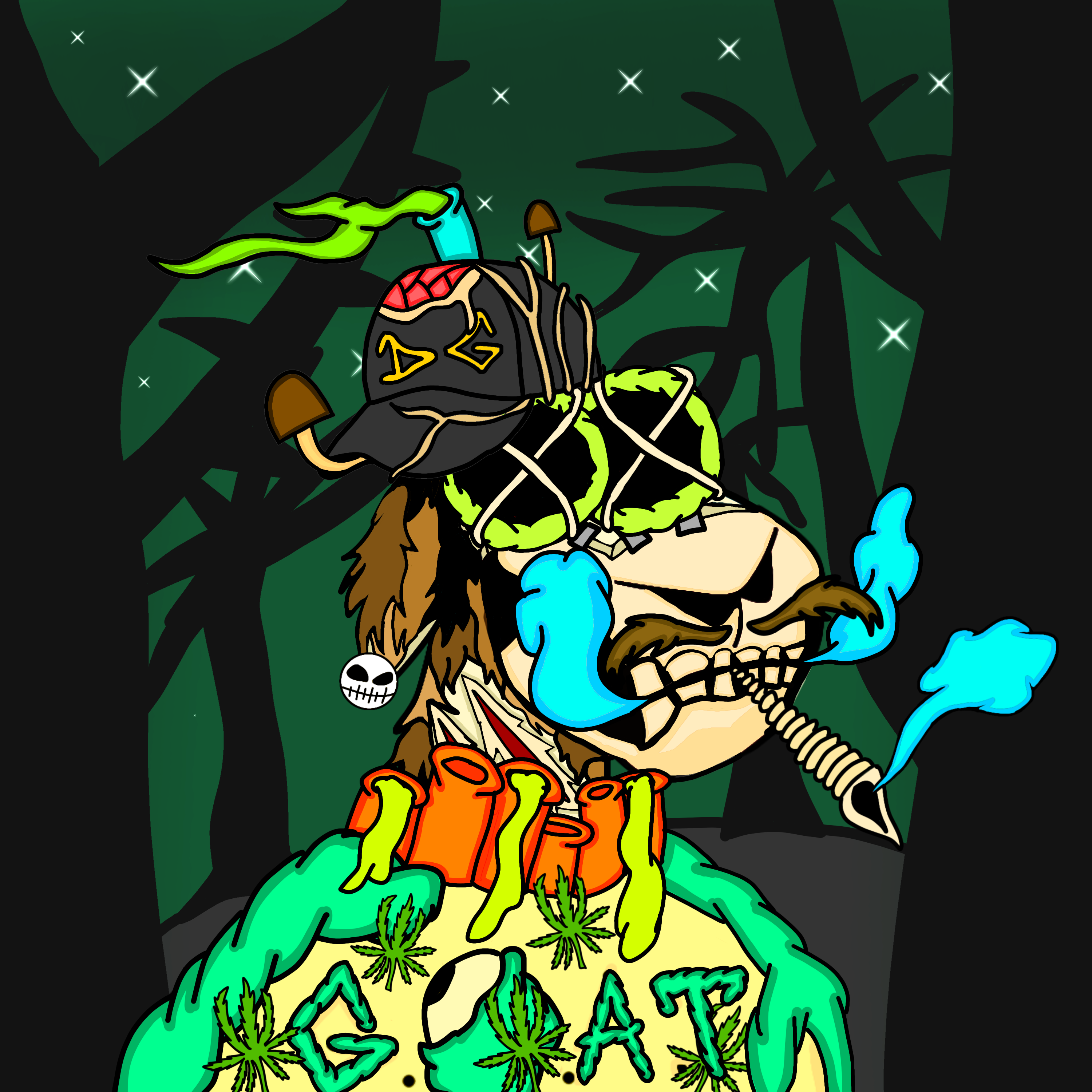 Degen Goat #54 (Mutant) NFT on Algorand