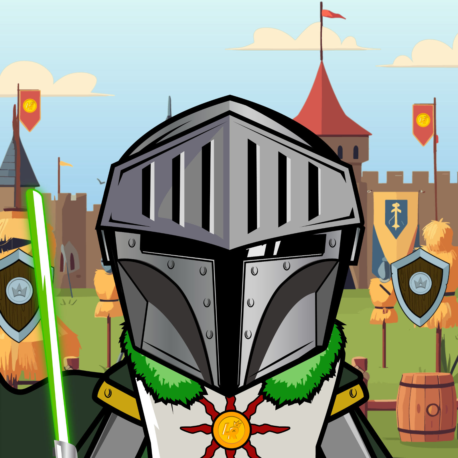 Little Knights #202 NFT on Algorand