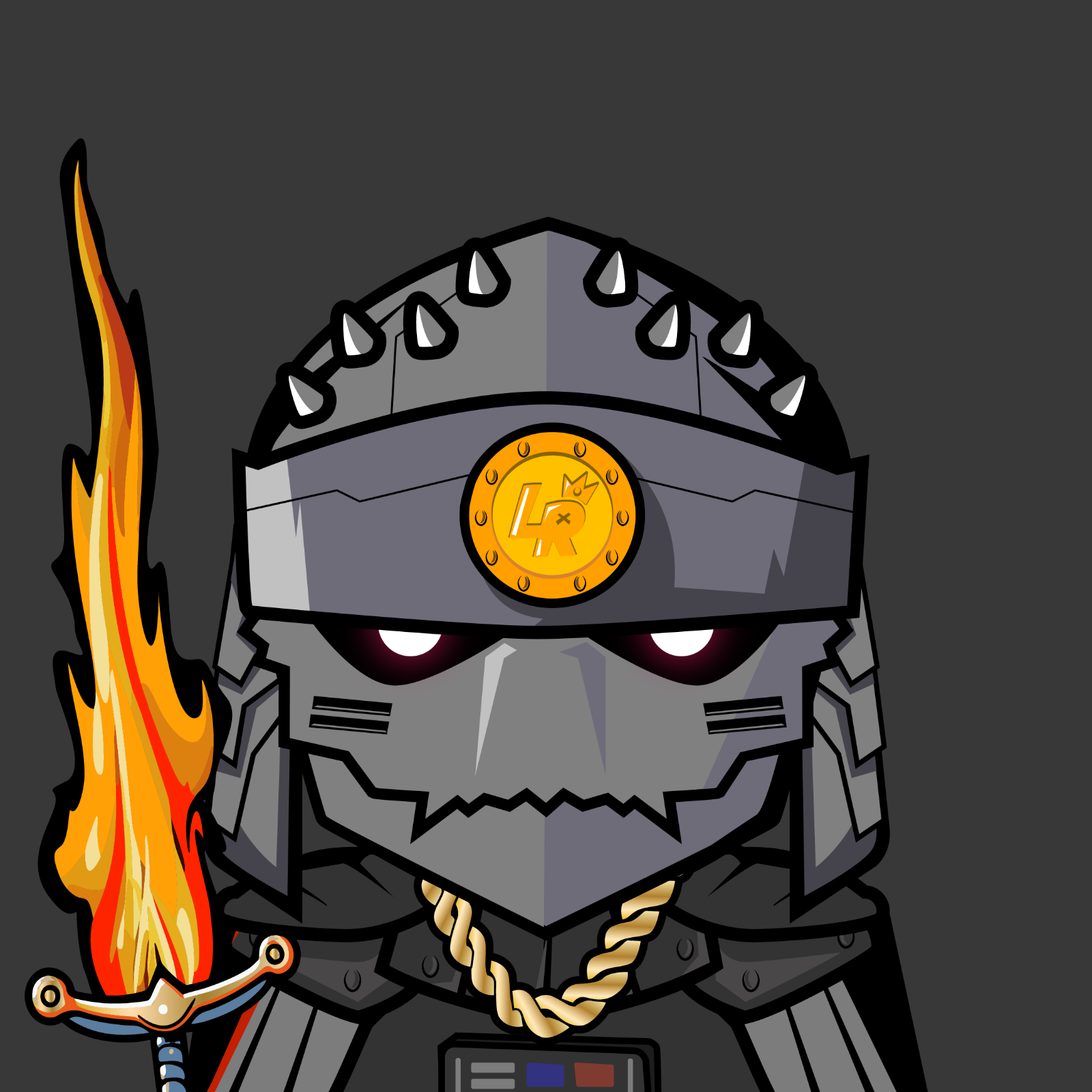 Little Knights #203 NFT on Algorand