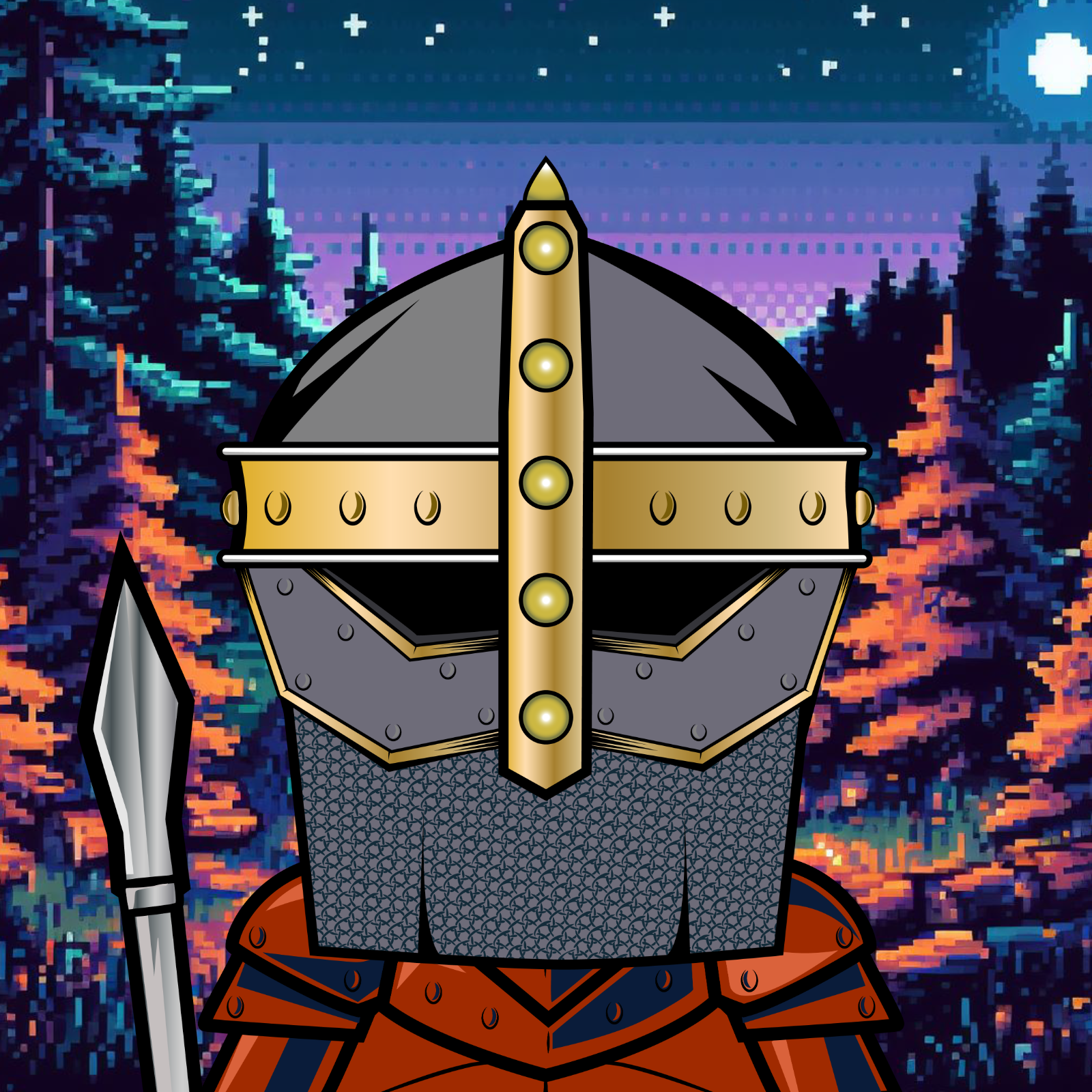 Little Knights #234 NFT on Algorand