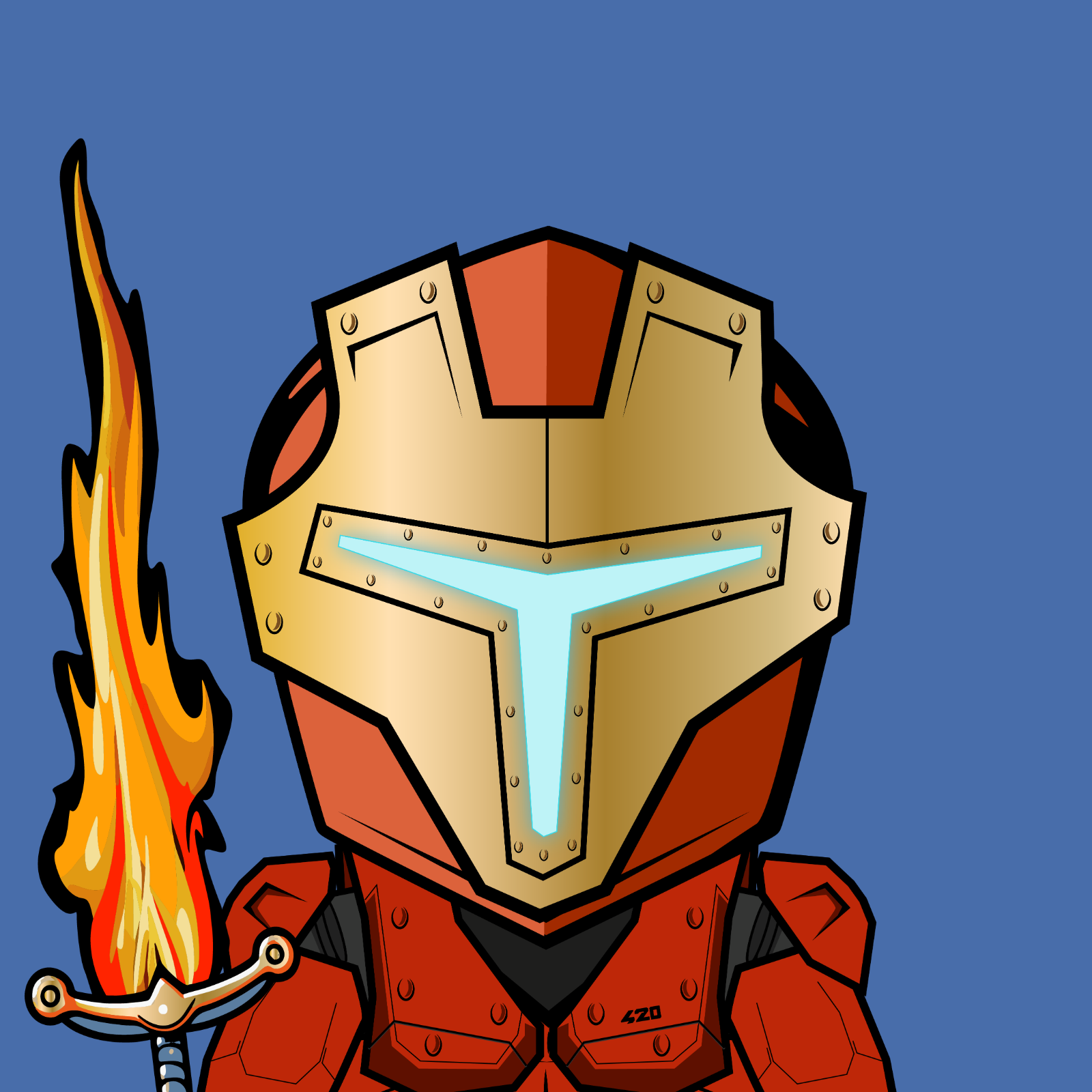 Little Knights #258 NFT on Algorand