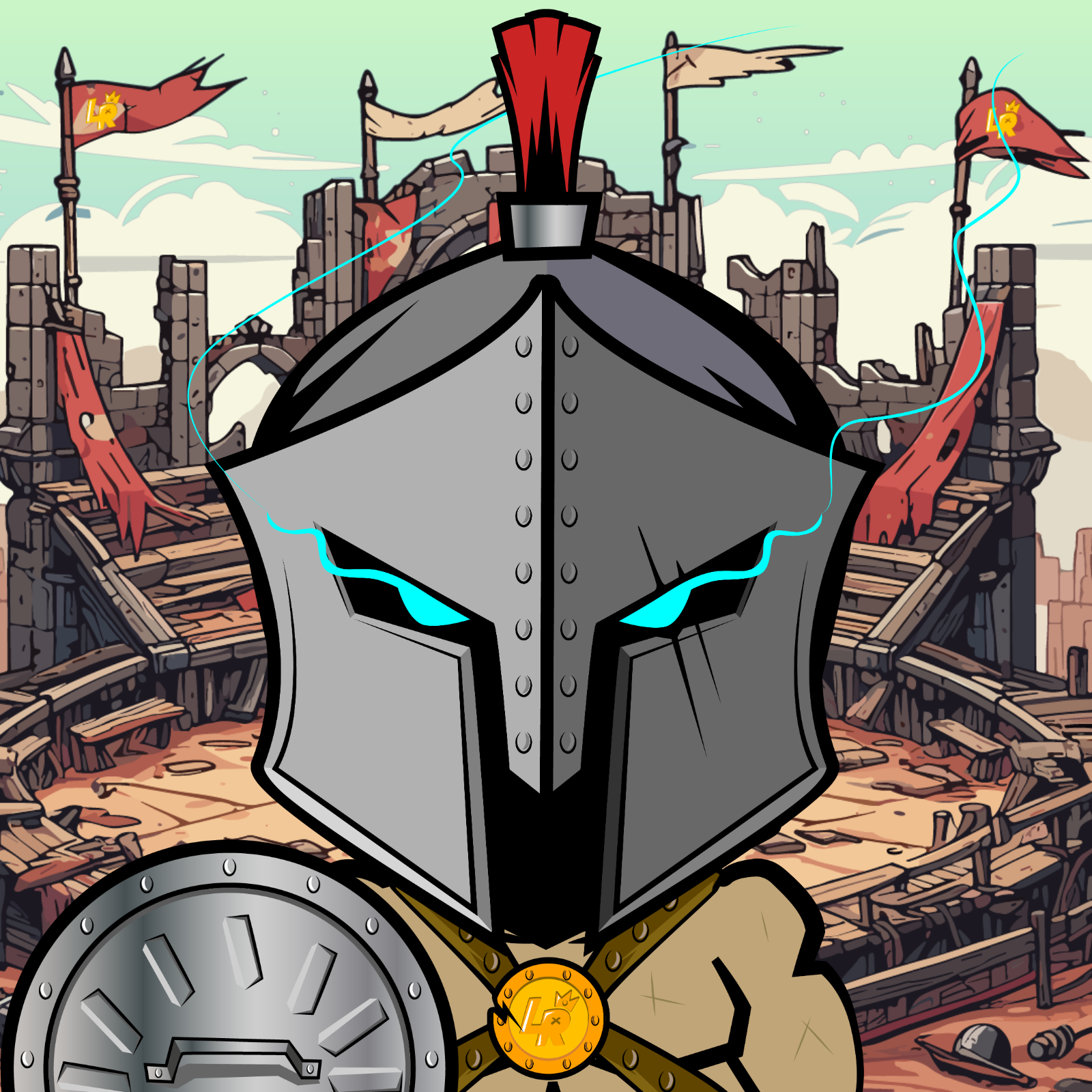 Little Knights #300 NFT on Algorand