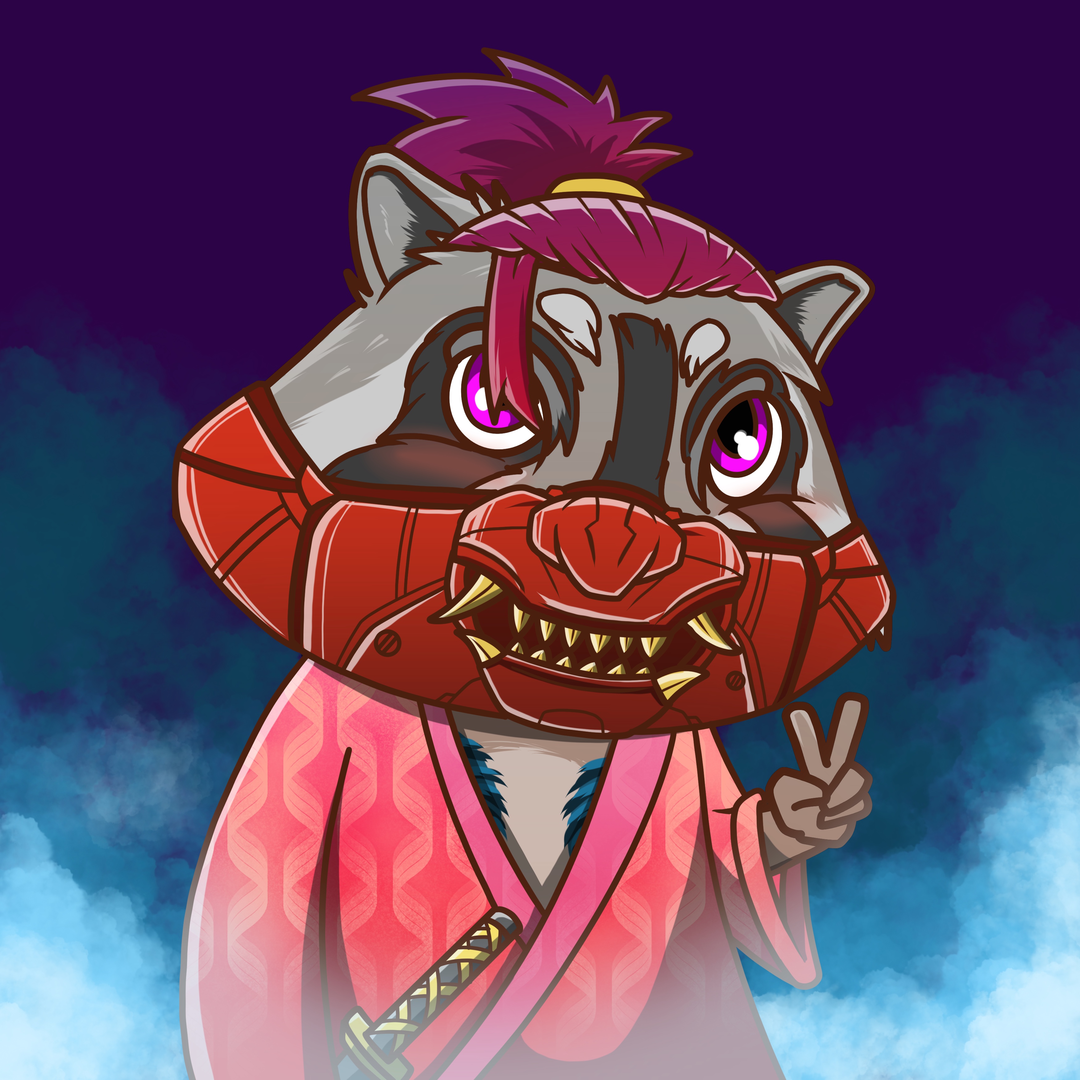 Rakunboy #089 NFT on Algorand
