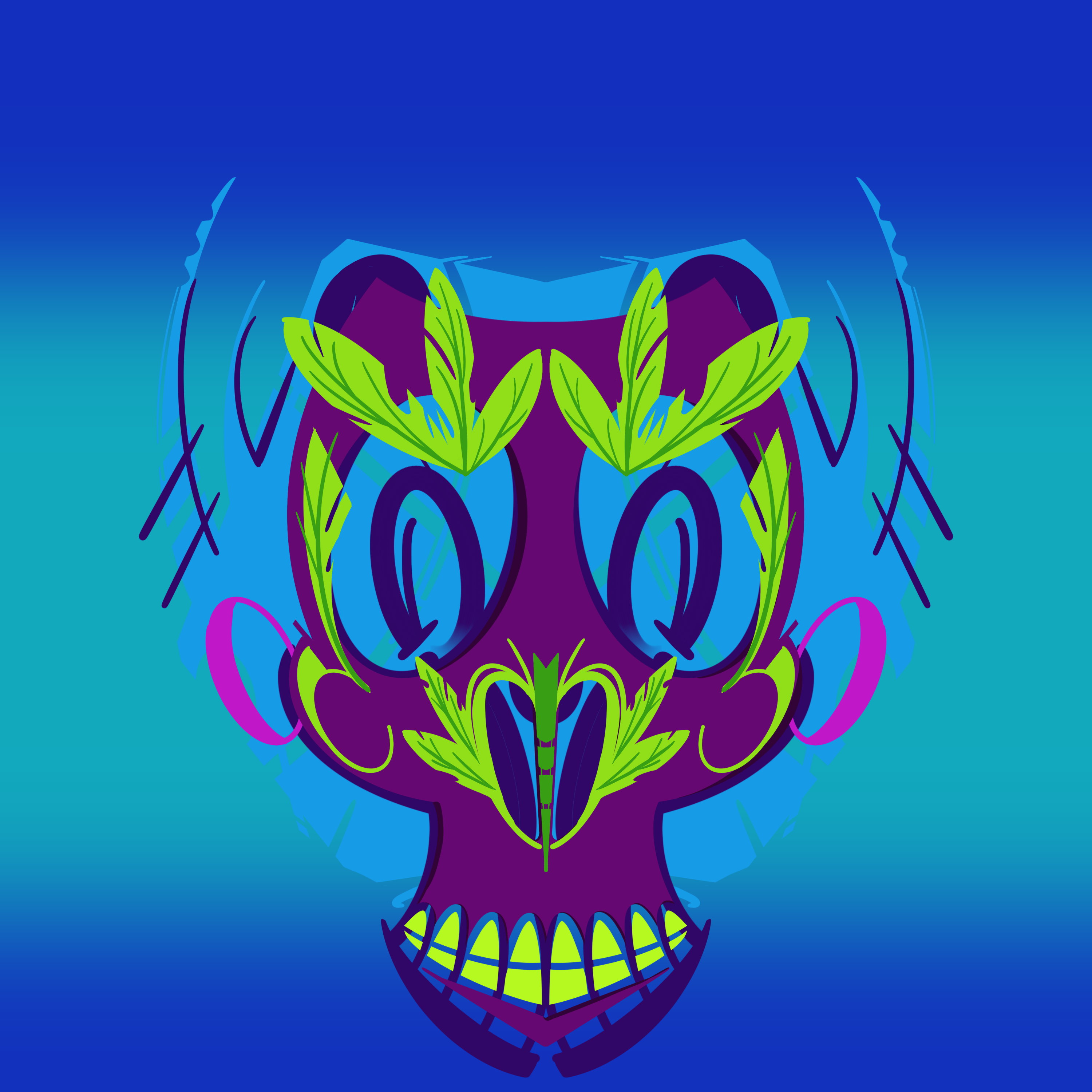 AlgoSkullz #164 NFT on Algorand