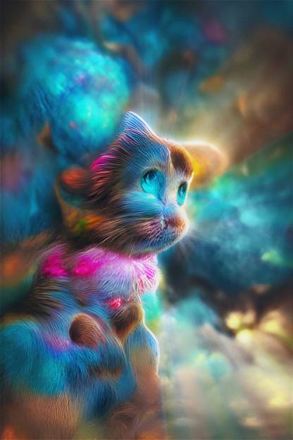 Sandbox Series #27 Nebula Kitty