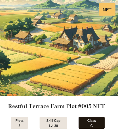 Restful Terrace Farm Plot #005
