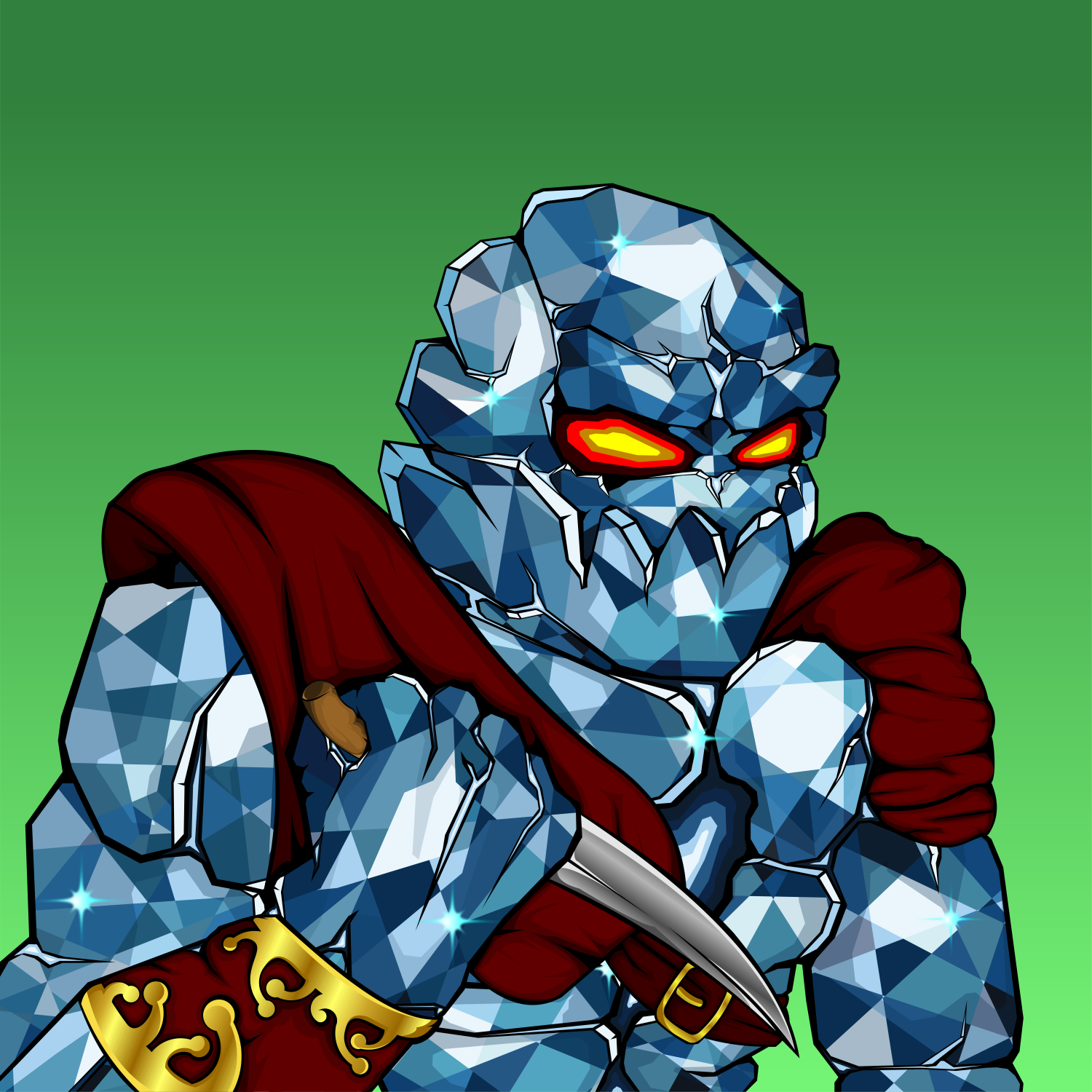 KRAX THE ALGOLEM 1264 NFT on Algorand