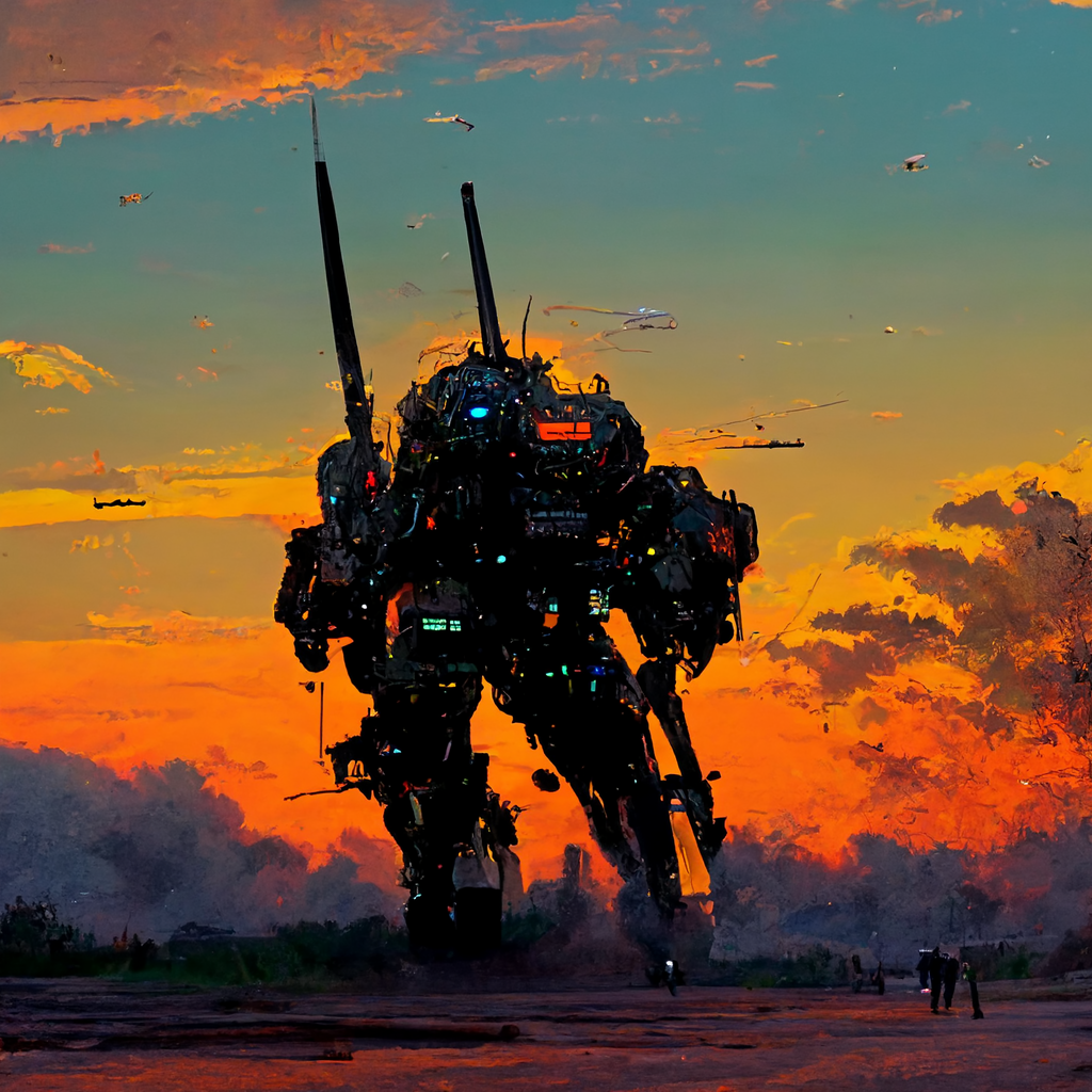 E.V.E Mecha 132 NFT on Algorand